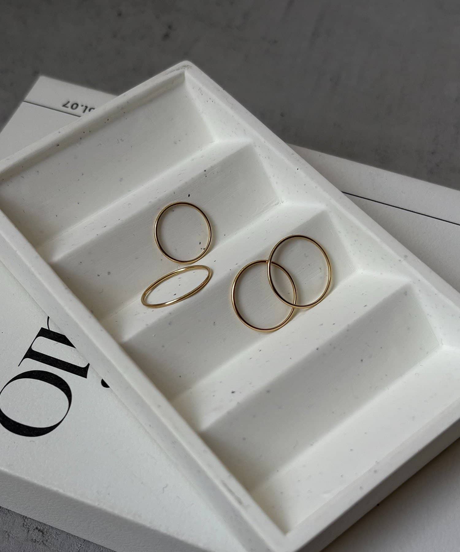 CAPRICIEUX LE'MAGE(カプリシュレマージュ) 〈GOLDY/ゴールディ〉4SETスキンリング