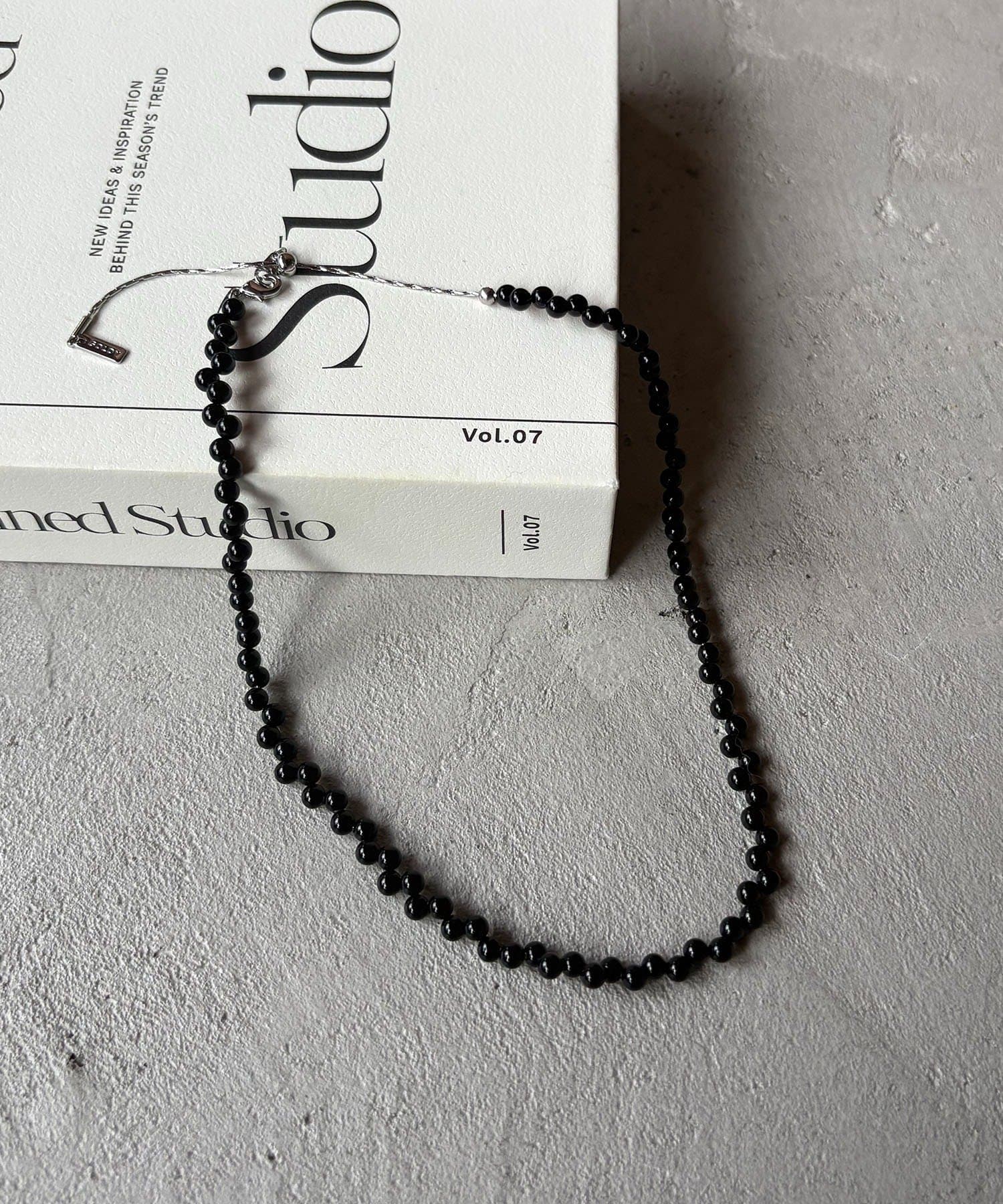 CAPRICIEUX LE'MAGE(カプリシュレマージュ) 〈GOLDY/ゴールディ〉ジグザグパールネックレス