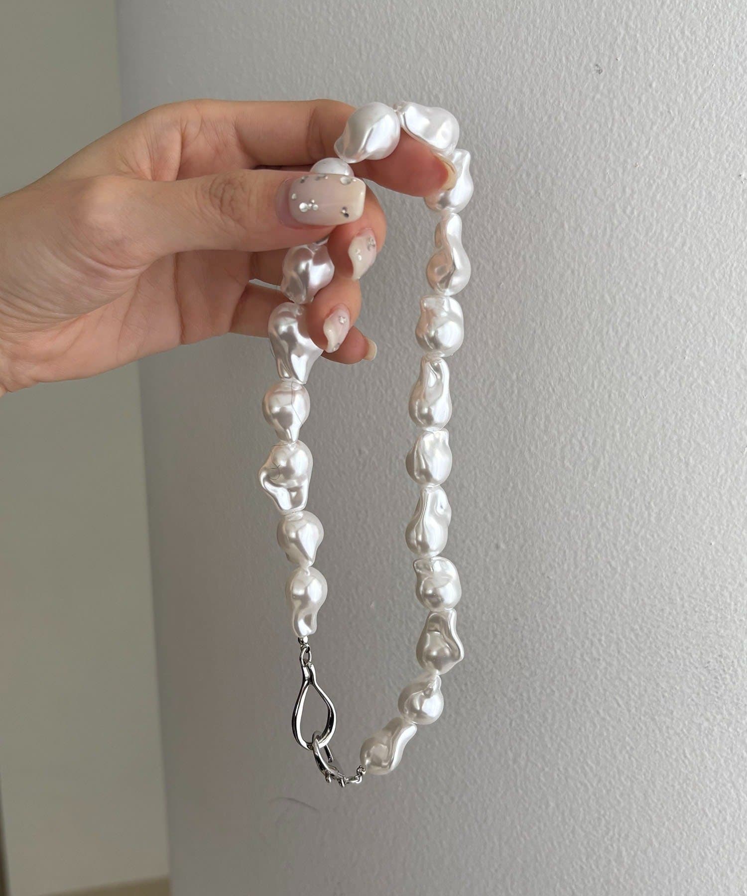 CAPRICIEUX LE'MAGE(カプリシュレマージュ) 〈GOLDY/ゴールディ〉バロックパール風ネックレス