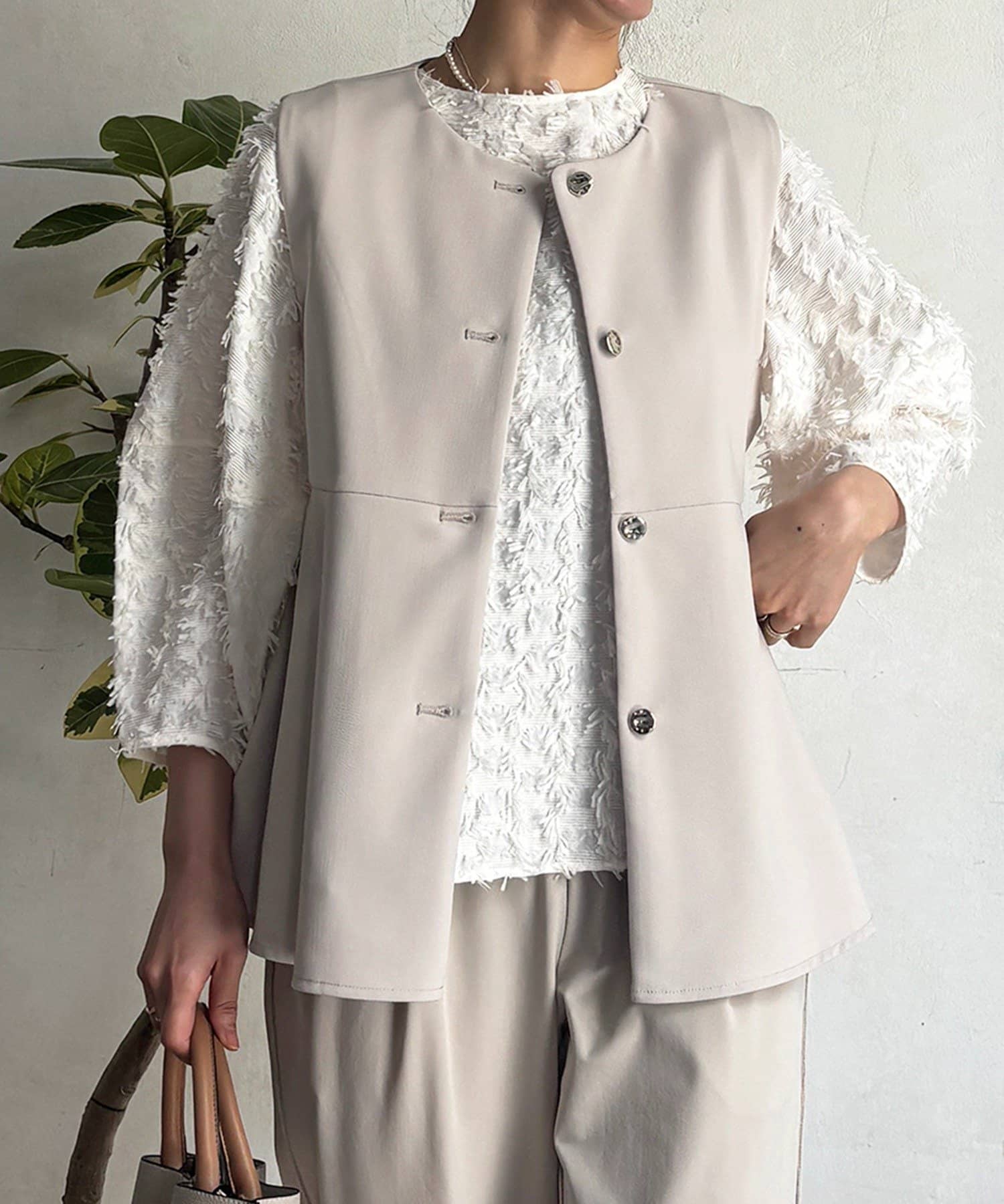 un dix cors(アンディコール) 【フォーマル・セレモニー】TRダブルクロス ジレ