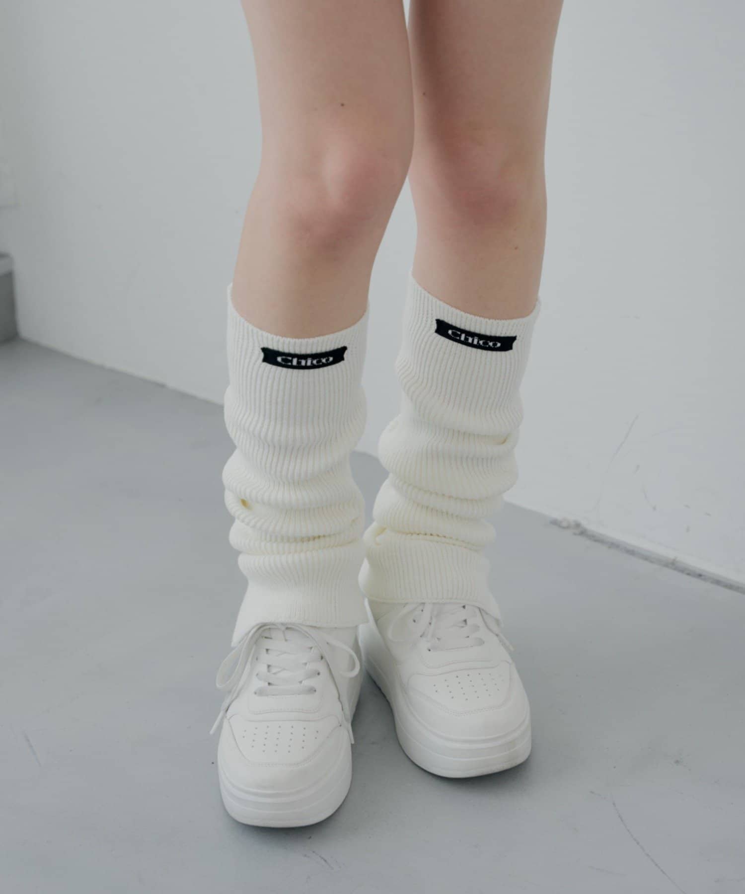 Chico(チコ) リブルーズレッグウォーマー