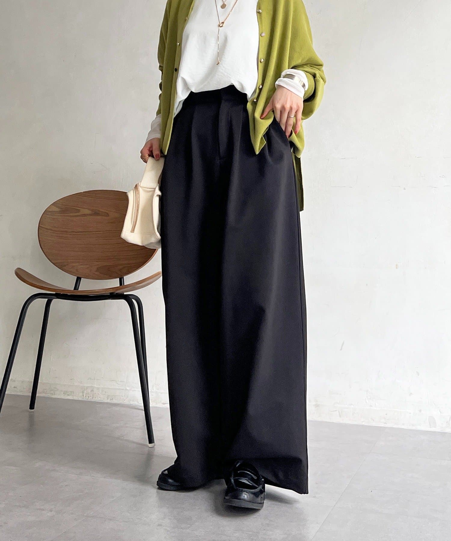 Croisiere(クロジエール) タックパンツ