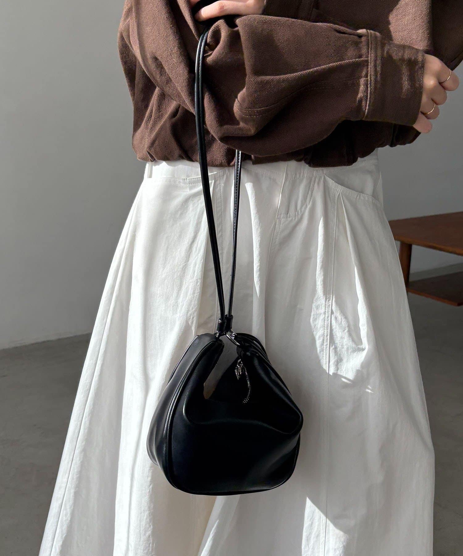 CAPRICIEUX LE'MAGE(カプリシュレマージュ) 2WAYアジャストミニバッグ