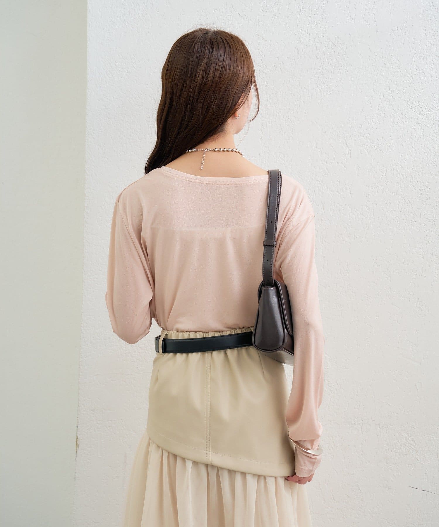 mystic(ミスティック) シアーフォトロングTシャツ