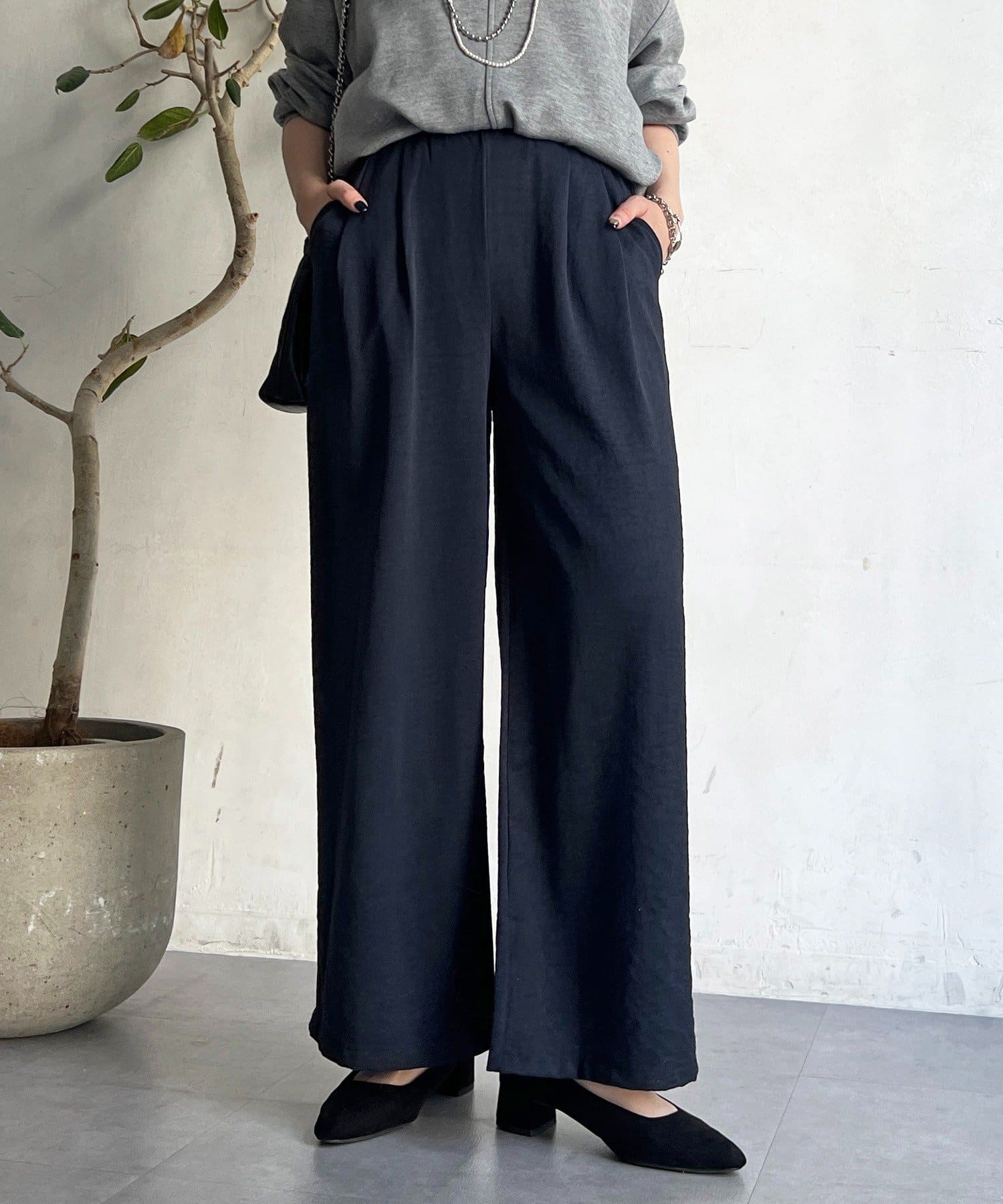 Croisiere(クロジエール) ワッシャーワイドパンツ