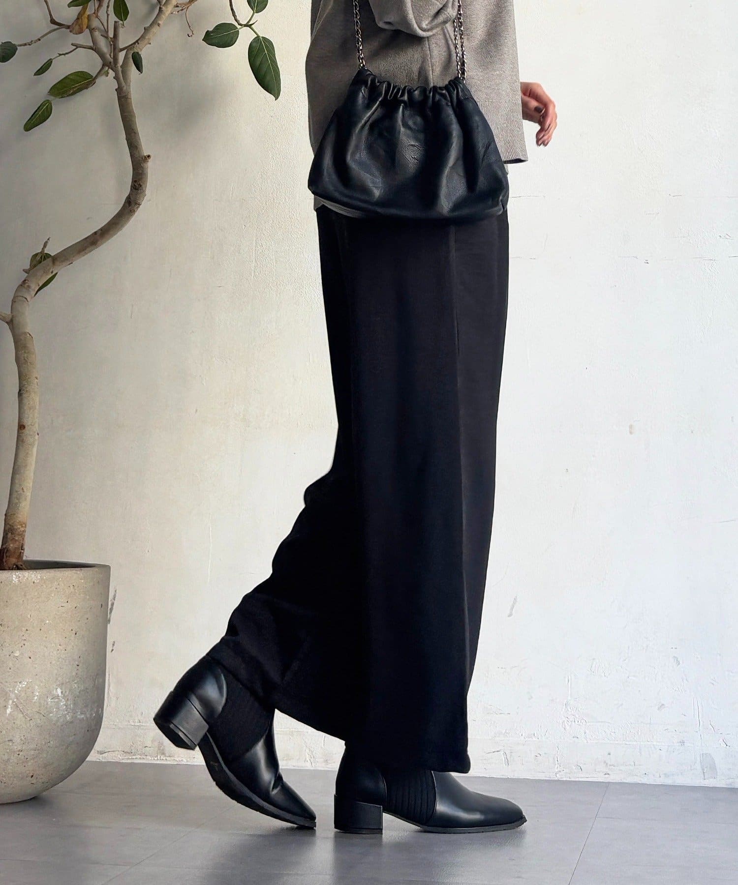 Croisiere(クロジエール) ワッシャーワイドパンツ