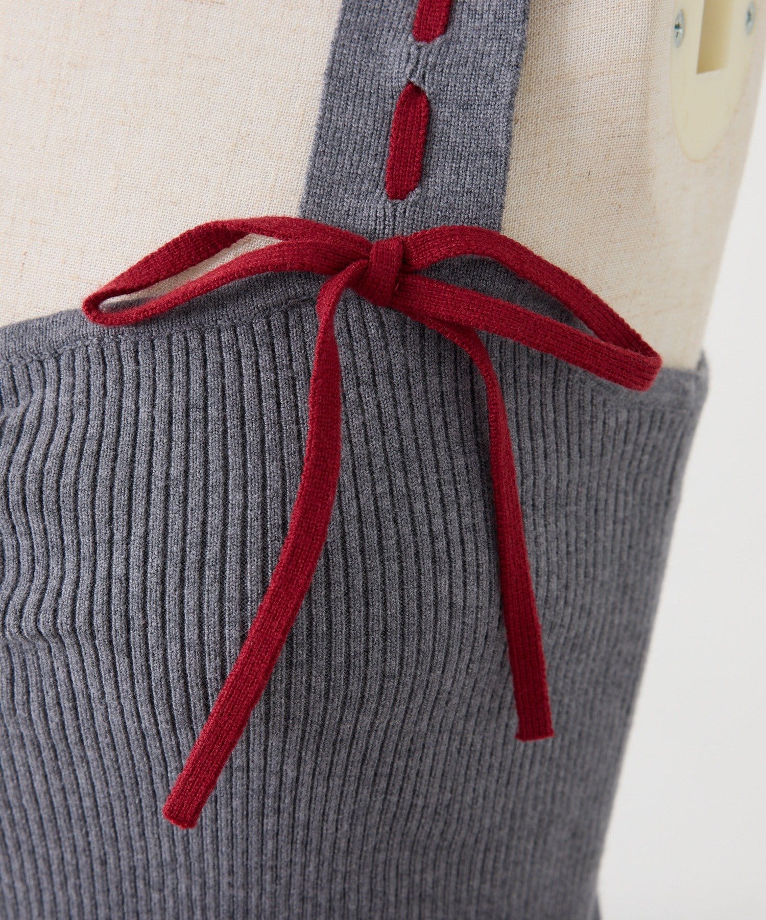 one after another NICE CLAUP(ワンアフターアナザー ナイスクラップ) 【Heart collection】ハートボタンビスチェセットカーディガン