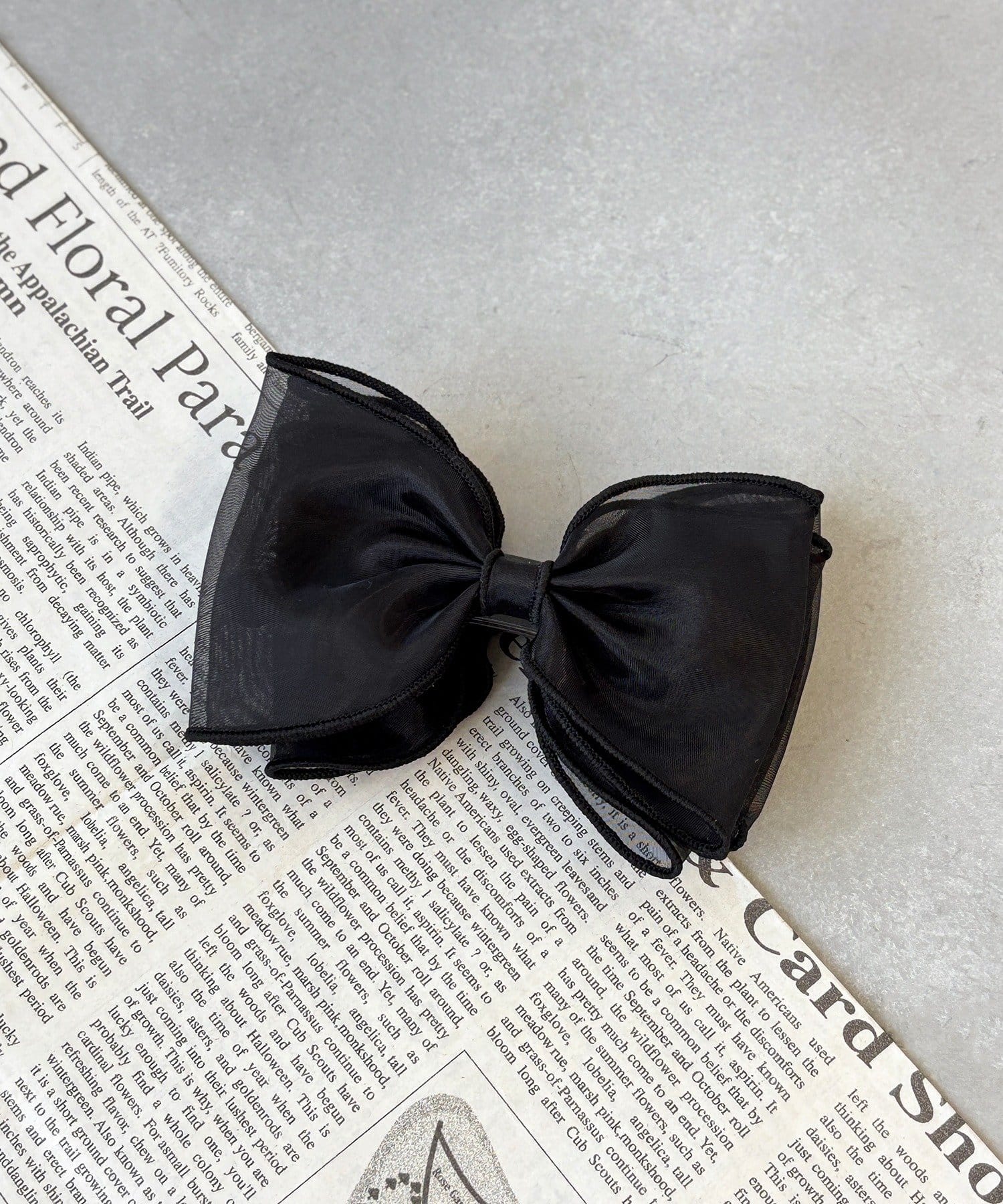 3COINS(スリーコインズ) チュールリボンバナナ