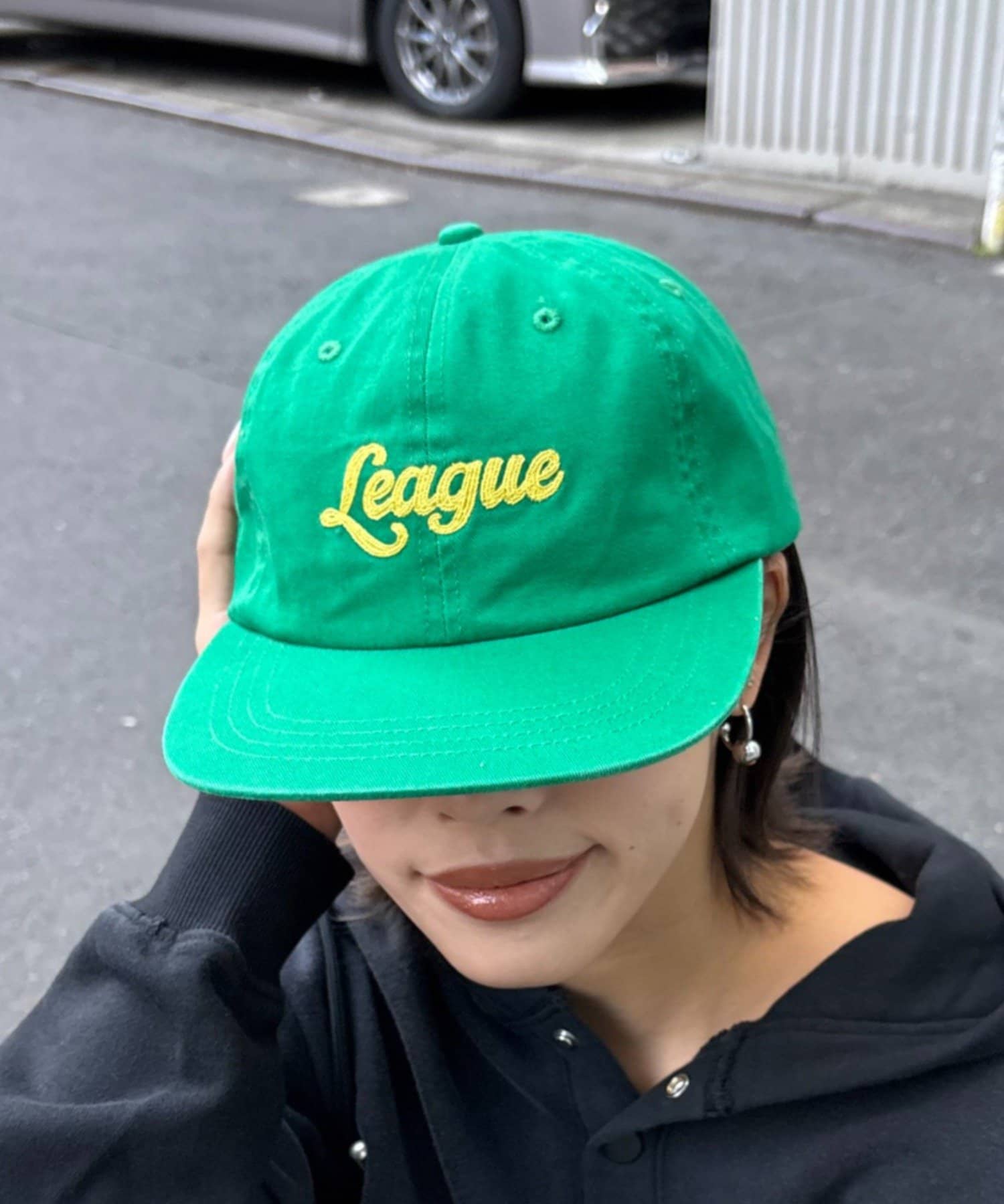 CIAOPANIC TYPY(チャオパニックティピー) UNISEXチェーンステッチロゴキャップ