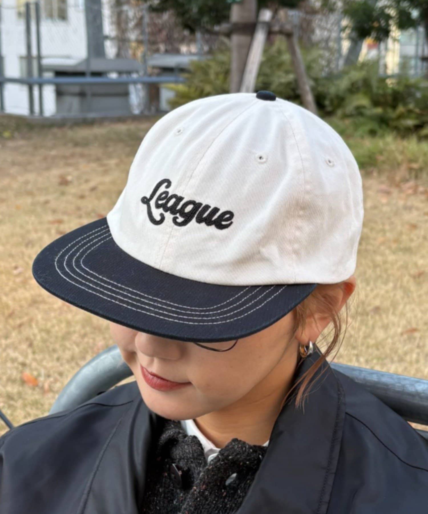 CIAOPANIC TYPY(チャオパニックティピー) UNISEXチェーンステッチロゴキャップ