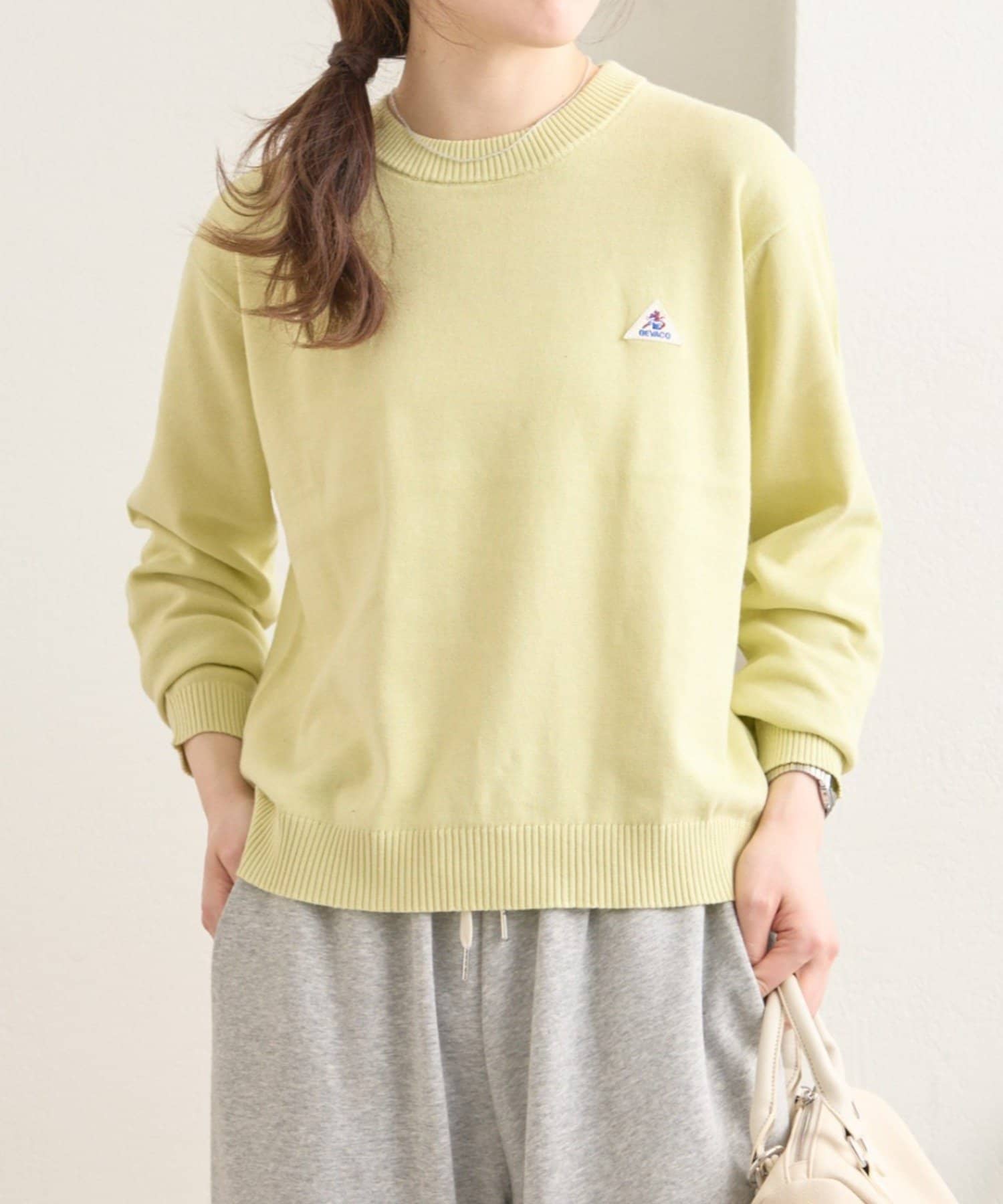 CIAOPANIC TYPY(チャオパニックティピー) 【GEVACO】コットンラウンドネックニット