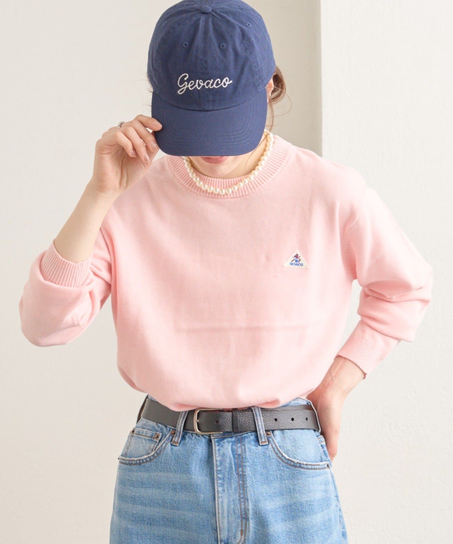 CIAOPANIC TYPY(チャオパニックティピー) 【GEVACO】コットンラウンドネックニット