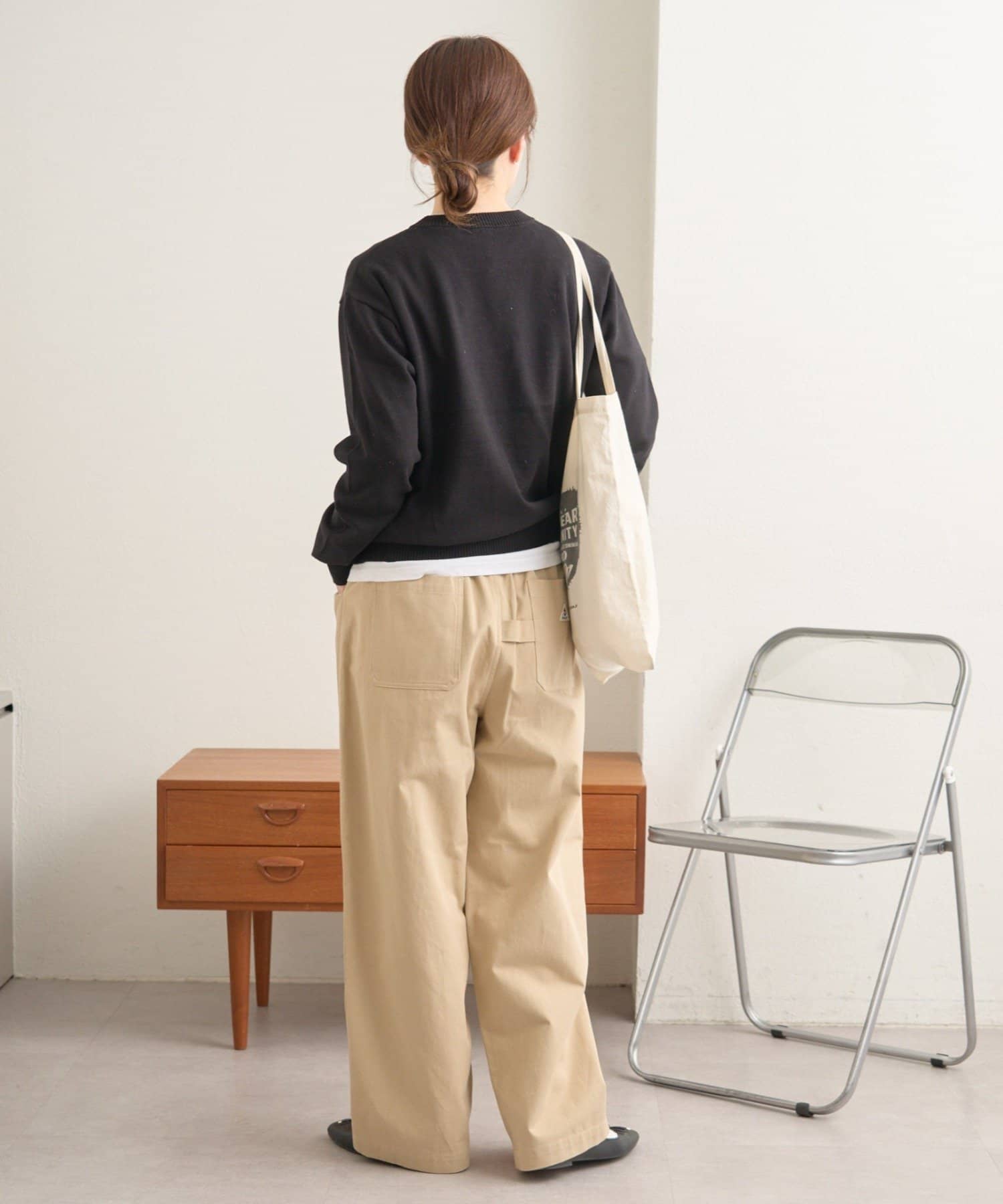 CIAOPANIC TYPY(チャオパニックティピー) 【GEVACO】コットンラウンドネックニット