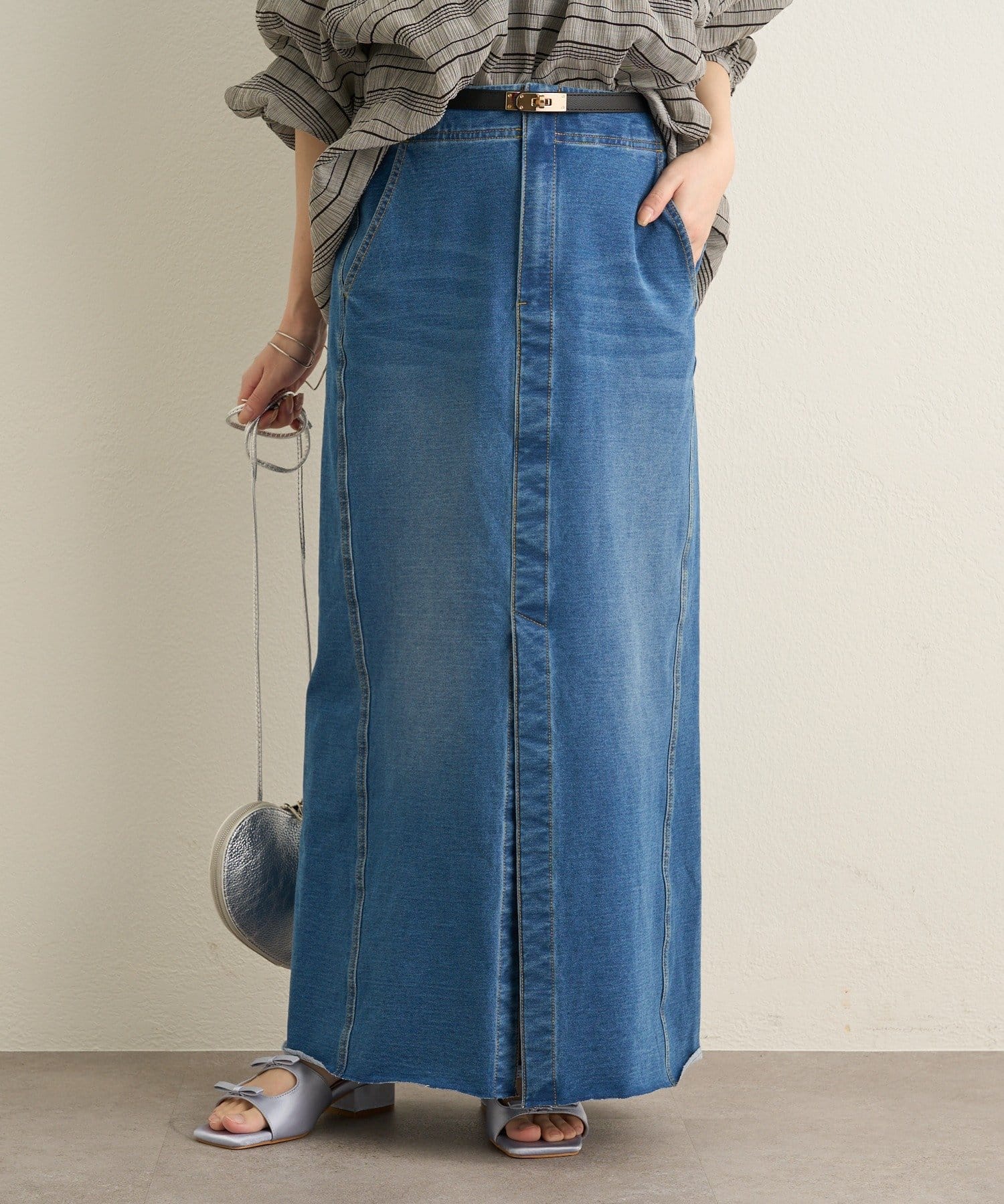 Omekashi(オメカシ) スウェットデニムスカート