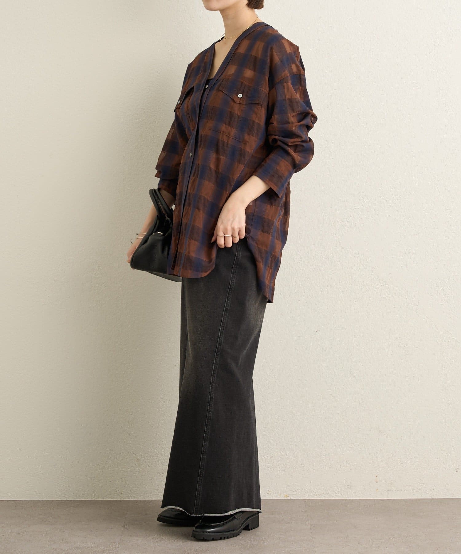 Omekashi(オメカシ) スウェットデニムスカート