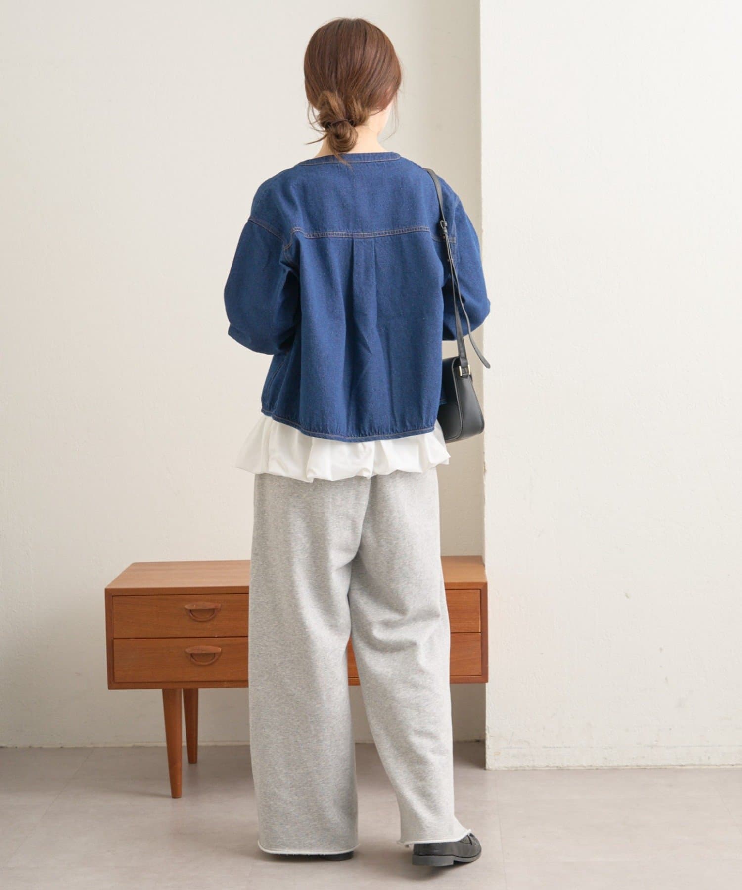 CIAOPANIC TYPY(チャオパニックティピー) 【GEVACO】ノーカラーデニムジャケット