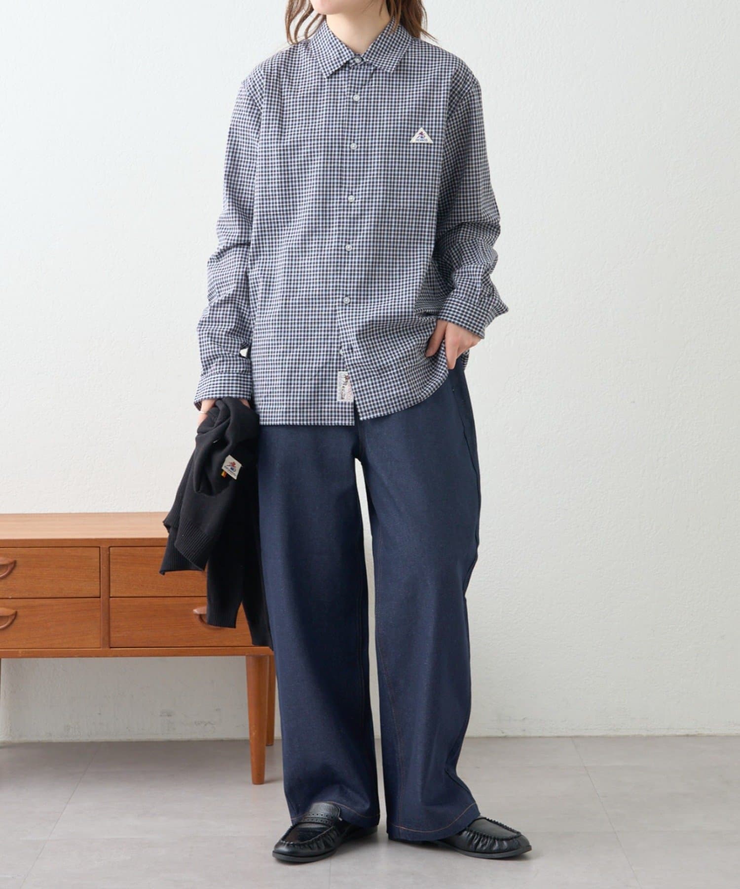 CIAOPANIC TYPY(チャオパニックティピー) 【GEVACO】レギュラーカラープレーンシャツ