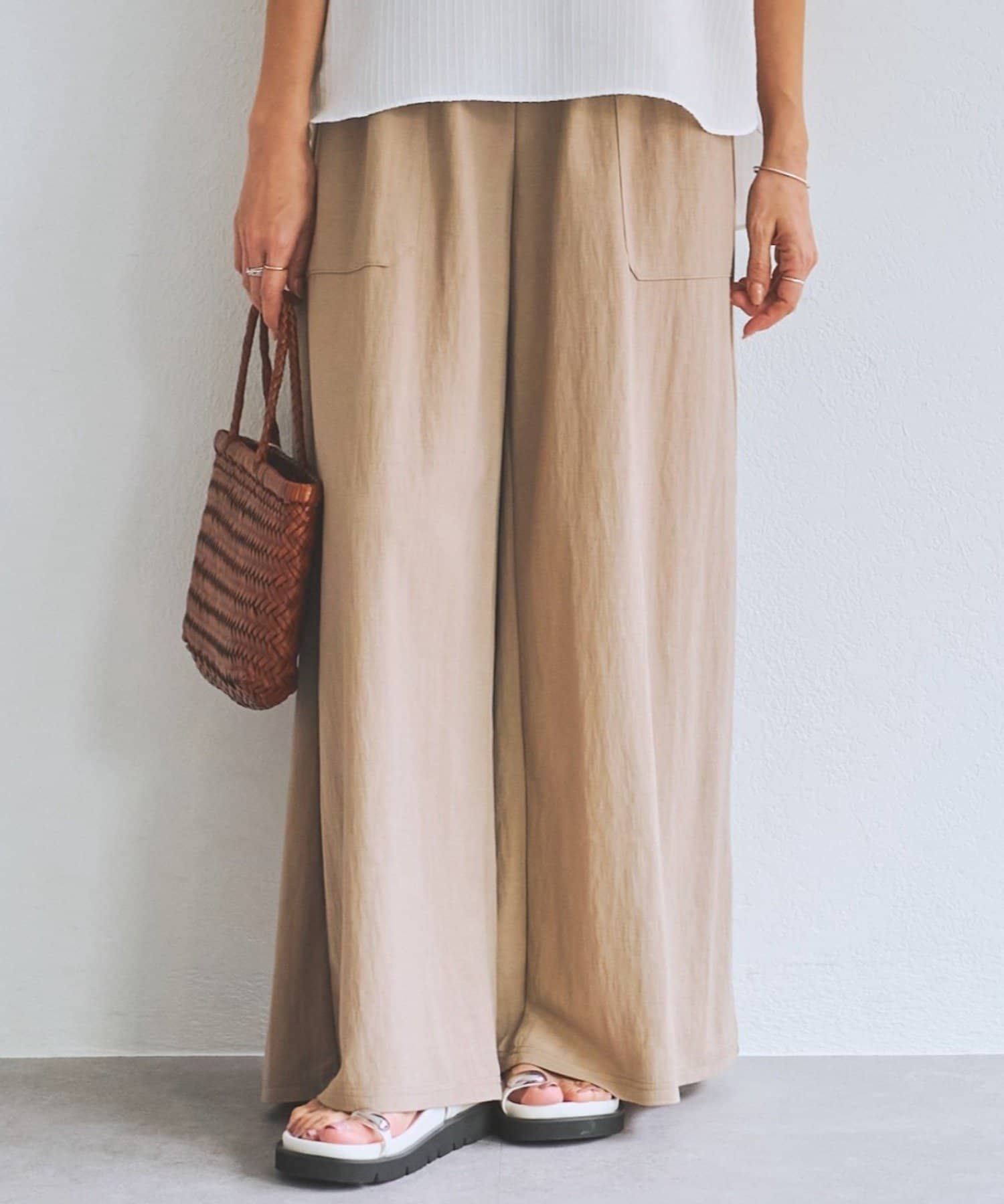 BEARDSLEY(ビアズリー) ジャージーワイドパンツ