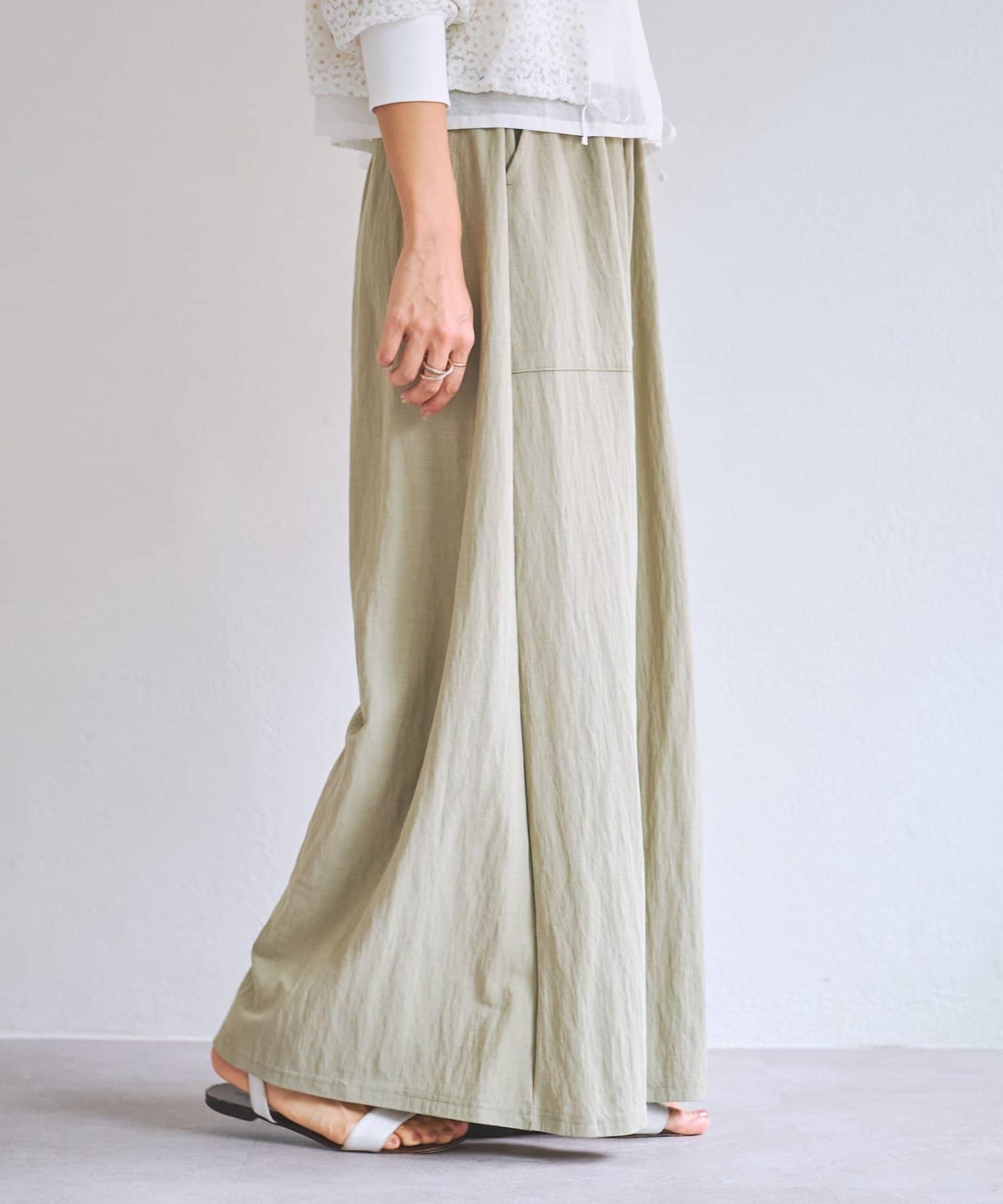 BEARDSLEY(ビアズリー) ジャージーワイドパンツ