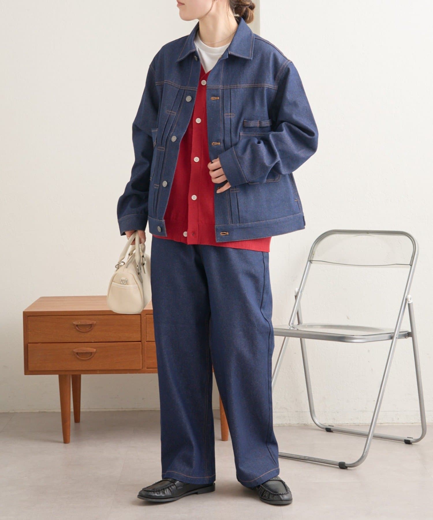 CIAOPANIC TYPY(チャオパニックティピー) 【GEVACO】10ozデニムイージーワイドパンツ