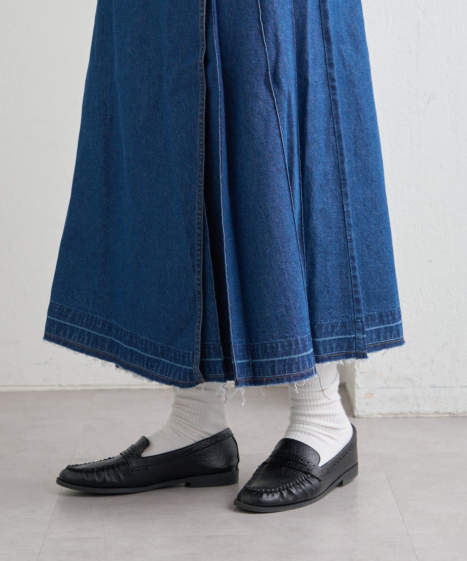 CIAOPANIC TYPY(チャオパニックティピー) 【GEVACO】デニムプリーツスカート