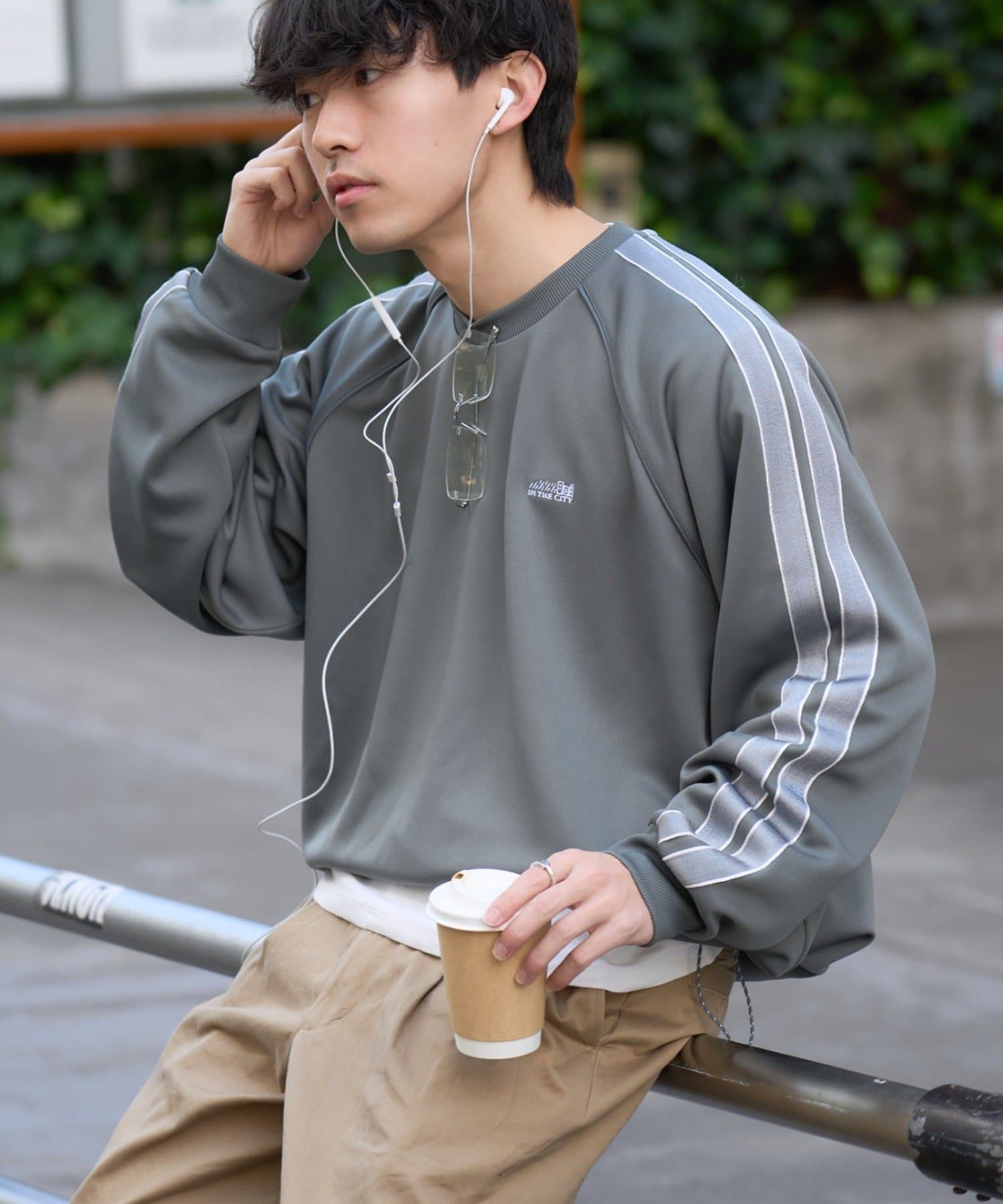 CIAOPANIC TYPY(チャオパニックティピー) 【Franklin Climbing】セットアップ対応/ユニセックス/シティアクティブトラックプルオーバー