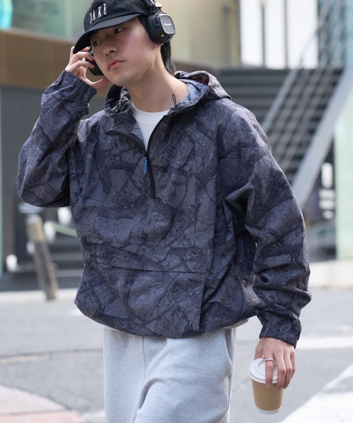 CIAOPANIC TYPY(チャオパニックティピー) ≪26SS展示会アイテム≫【Franklin Climbing】撥水/ユニセックス/シティアクティブツリーカモアノラック