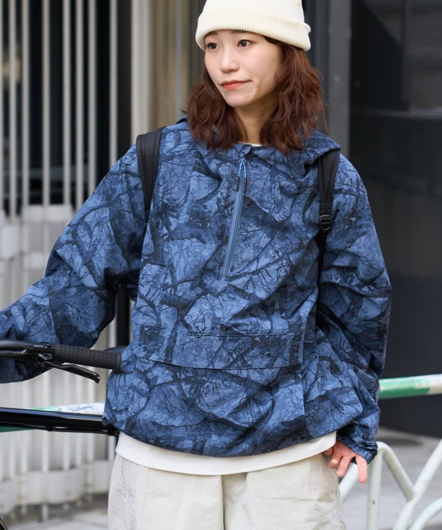 CIAOPANIC TYPY(チャオパニックティピー) ≪26SS展示会アイテム≫【Franklin Climbing】撥水/ユニセックス/シティアクティブツリーカモアノラック