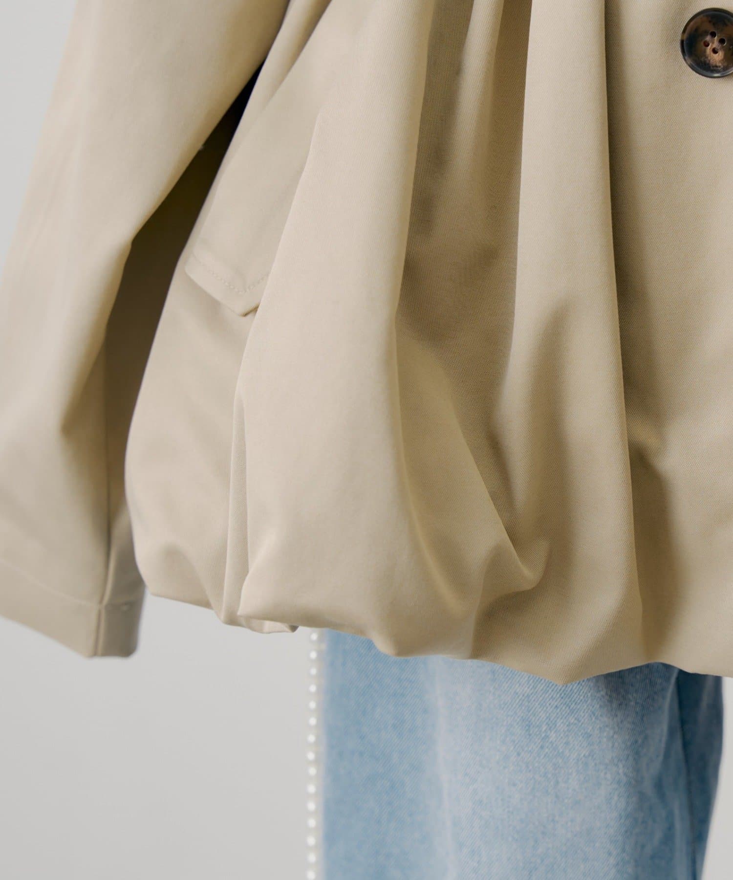 Chico(チコ) 【お気に入り総選挙 第1位 / SALON by Chico】バルーンミディトレンチコート