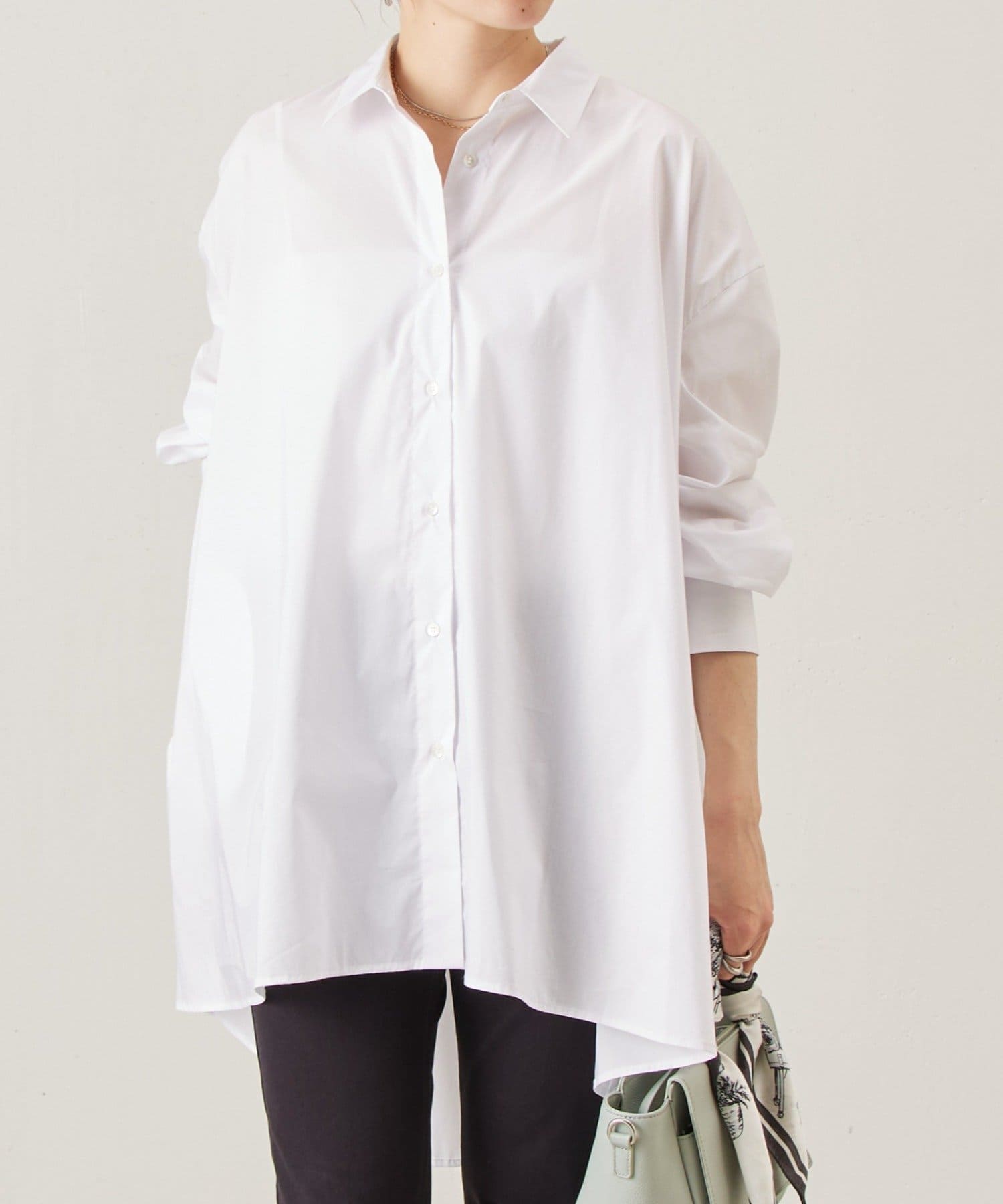 BEARDSLEY(ビアズリー) 《2/12(木)12:00予約開始》フレアロングシャツ