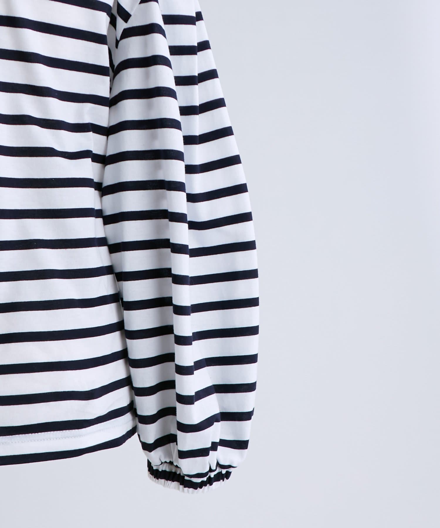 BEARDSLEY(ビアズリー) パフスリーブボーダープルオーバー