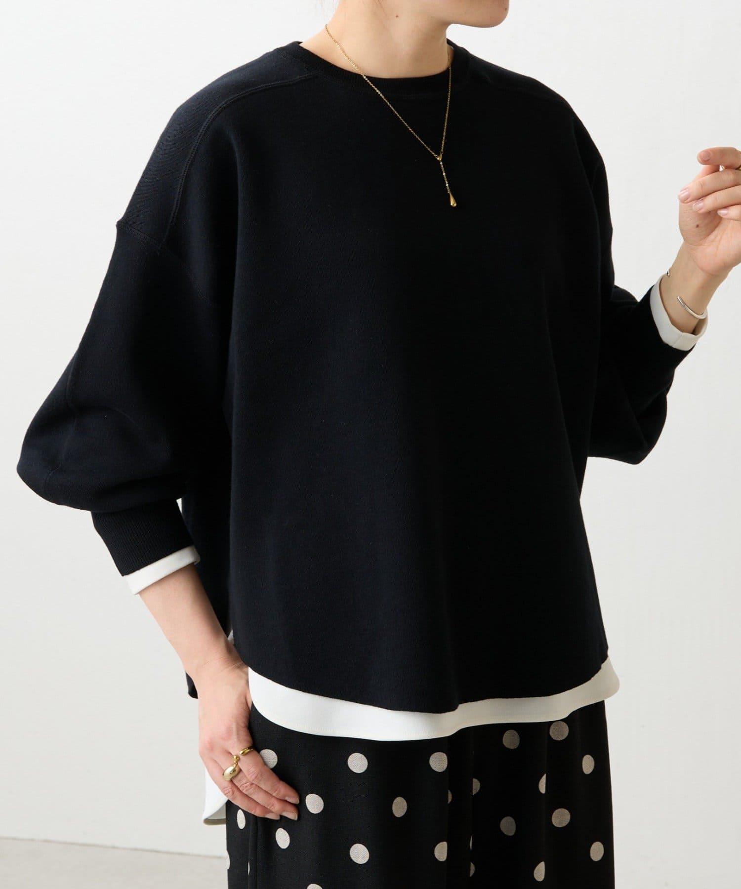 BEARDSLEY(ビアズリー) スムースニットトレーナー