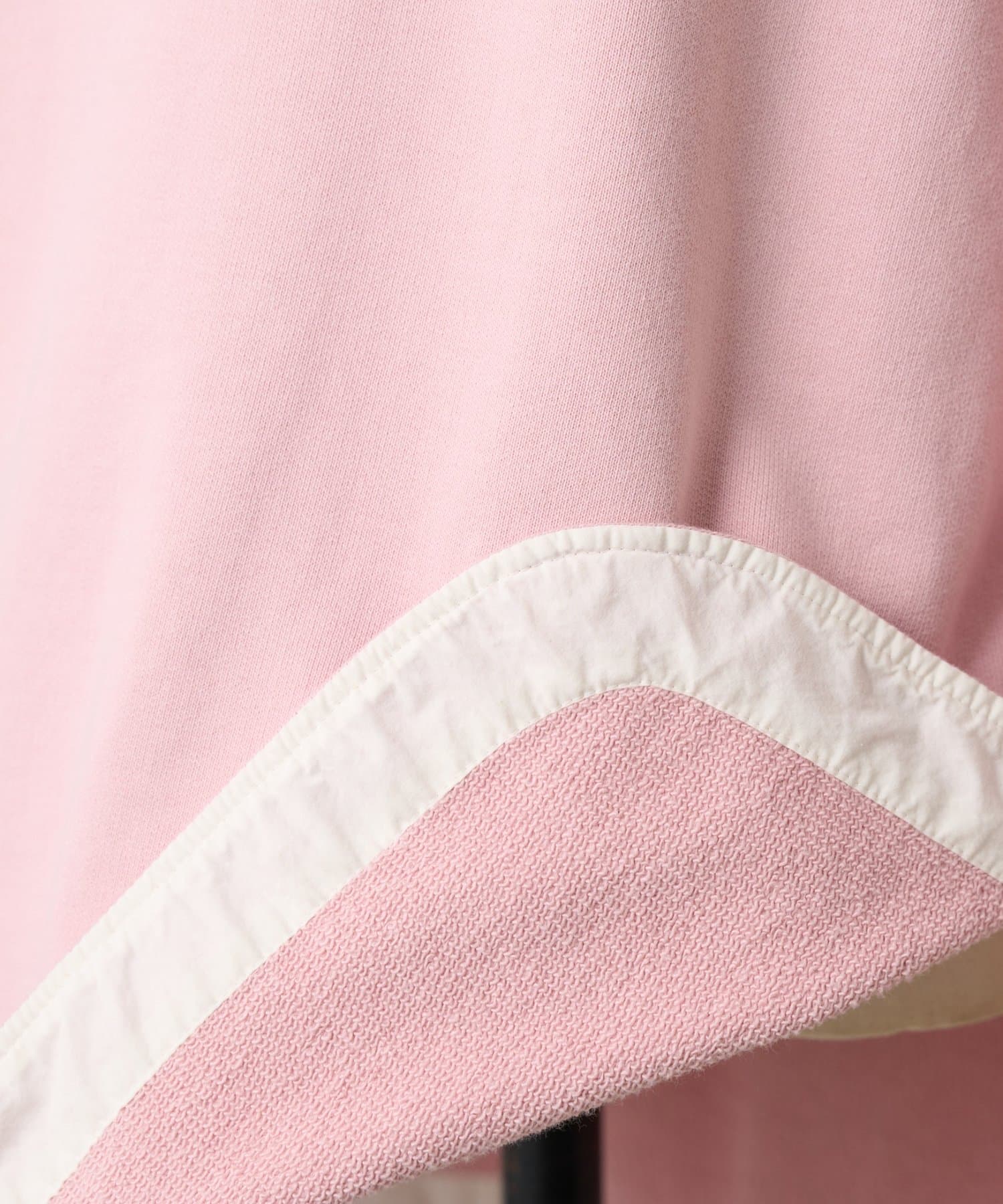 BEARDSLEY(ビアズリー) シャツカフス裏毛プルオーバー