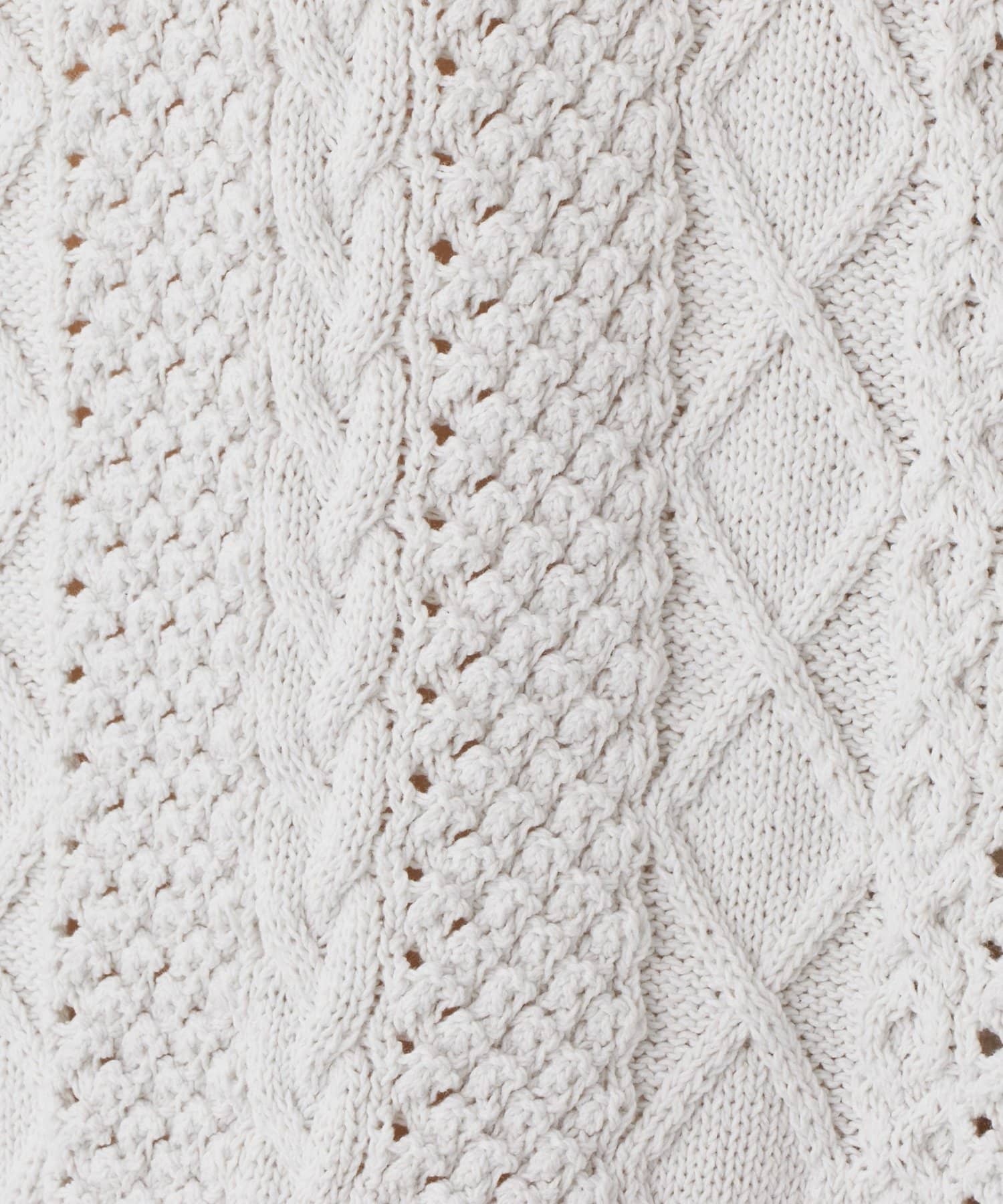 BEARDSLEY(ビアズリー) ケーブルニットプルオーバー