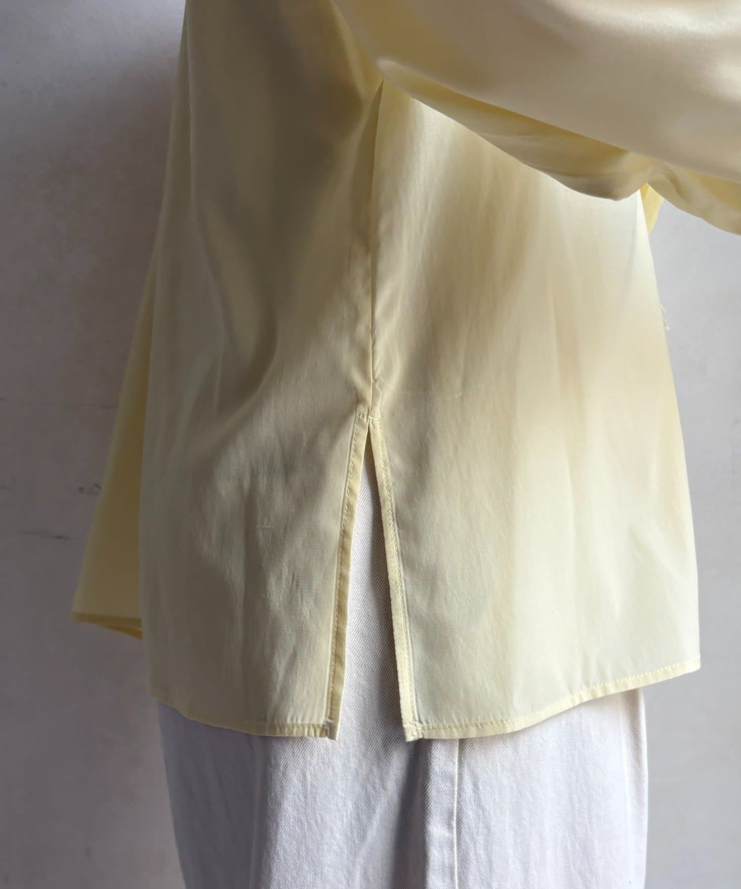 DOUDOU(ドゥドゥ) ラッフルブラウス