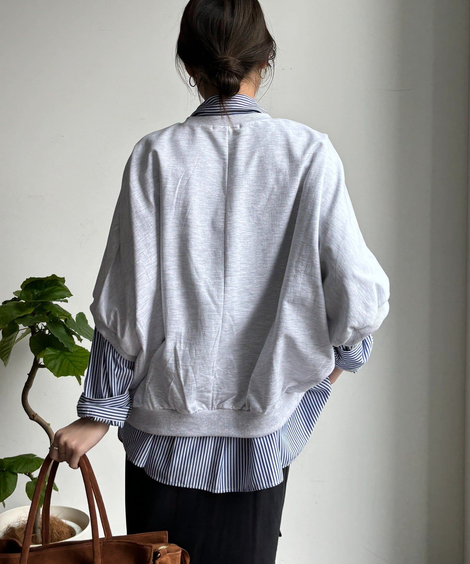 DOUDOU(ドゥドゥ) LOREプリントドルマンプルオーバー