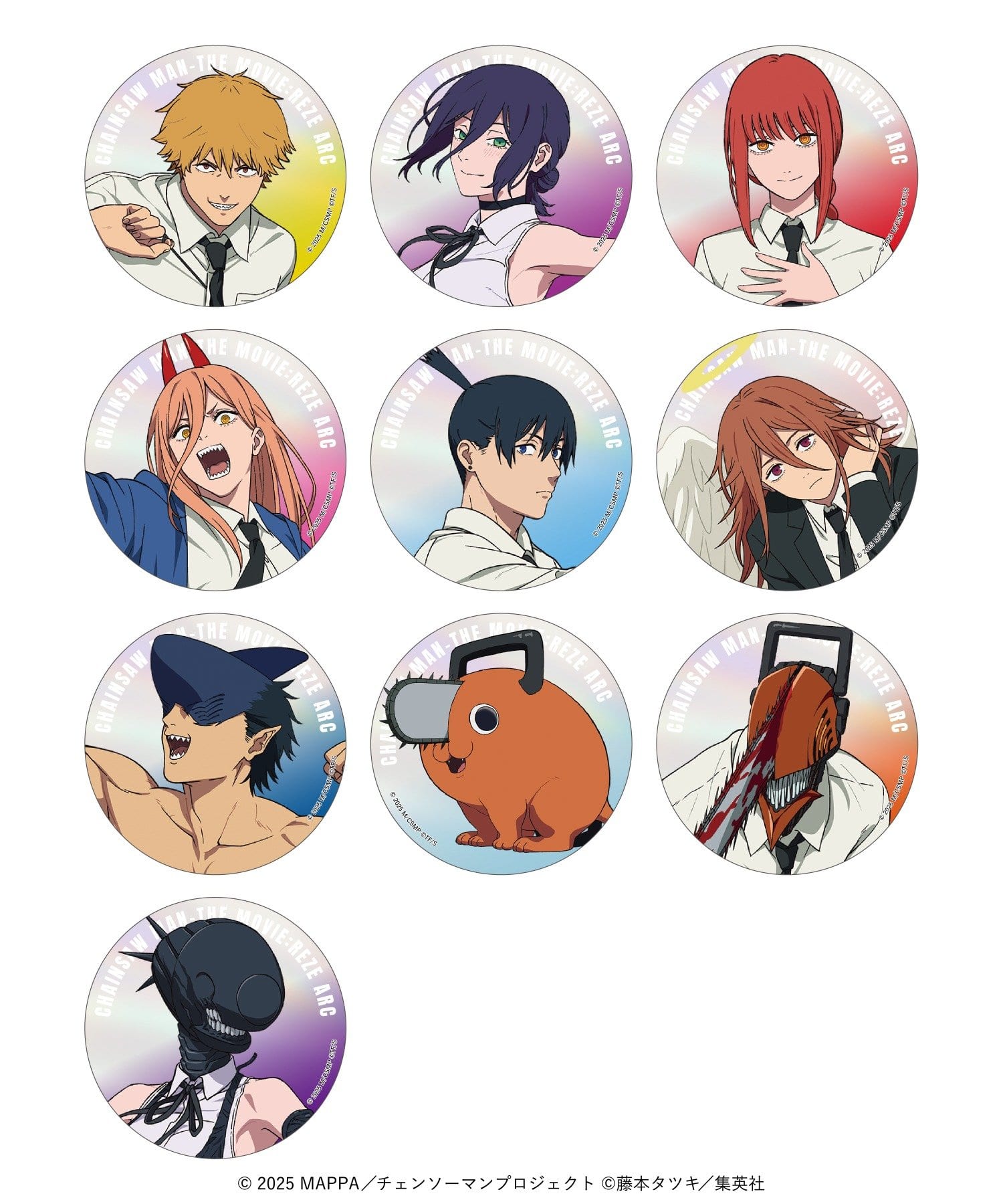 チェンソーマン】トレーディング ビッグカンバッジ コンプリートBOX