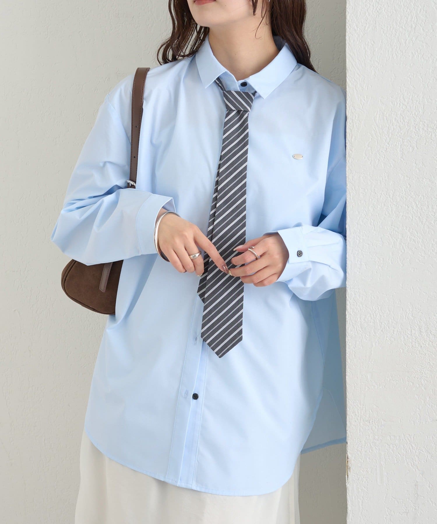 mystic(ミスティック) ネクタイシャツ