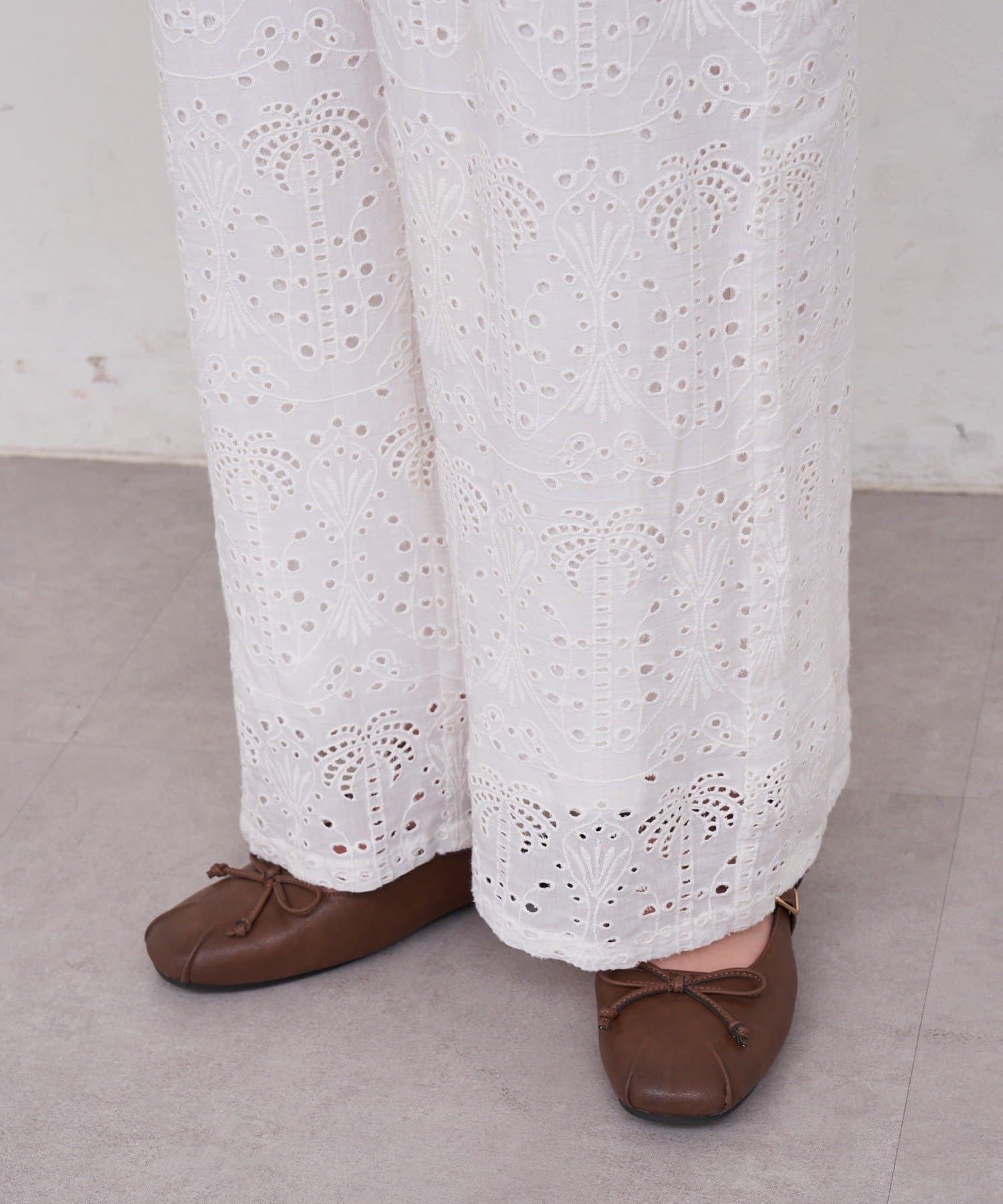 CIAOPANIC(チャオパニック) 【She desires...】刺繍レースサロペット