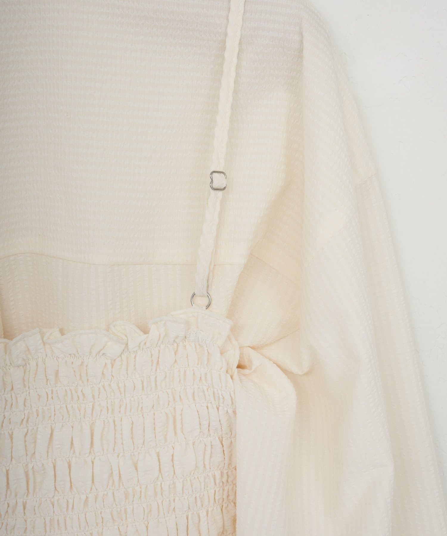 DISCOAT(ディスコート) 【umm.】キャミセットストライプシャツ