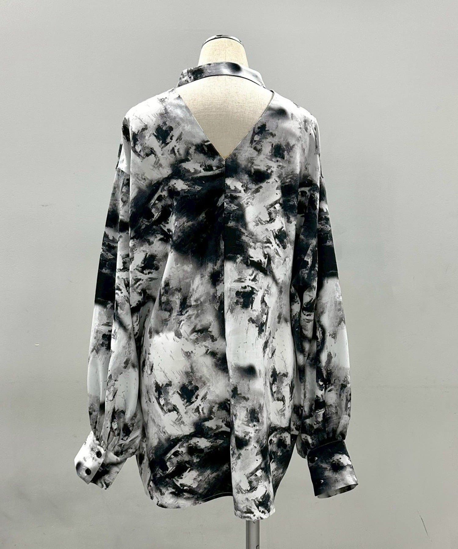 Remind me and forever(リマインドミーアンドフォーエバー) 【Mavie..7】前後2WAYバンドカラーシャツ