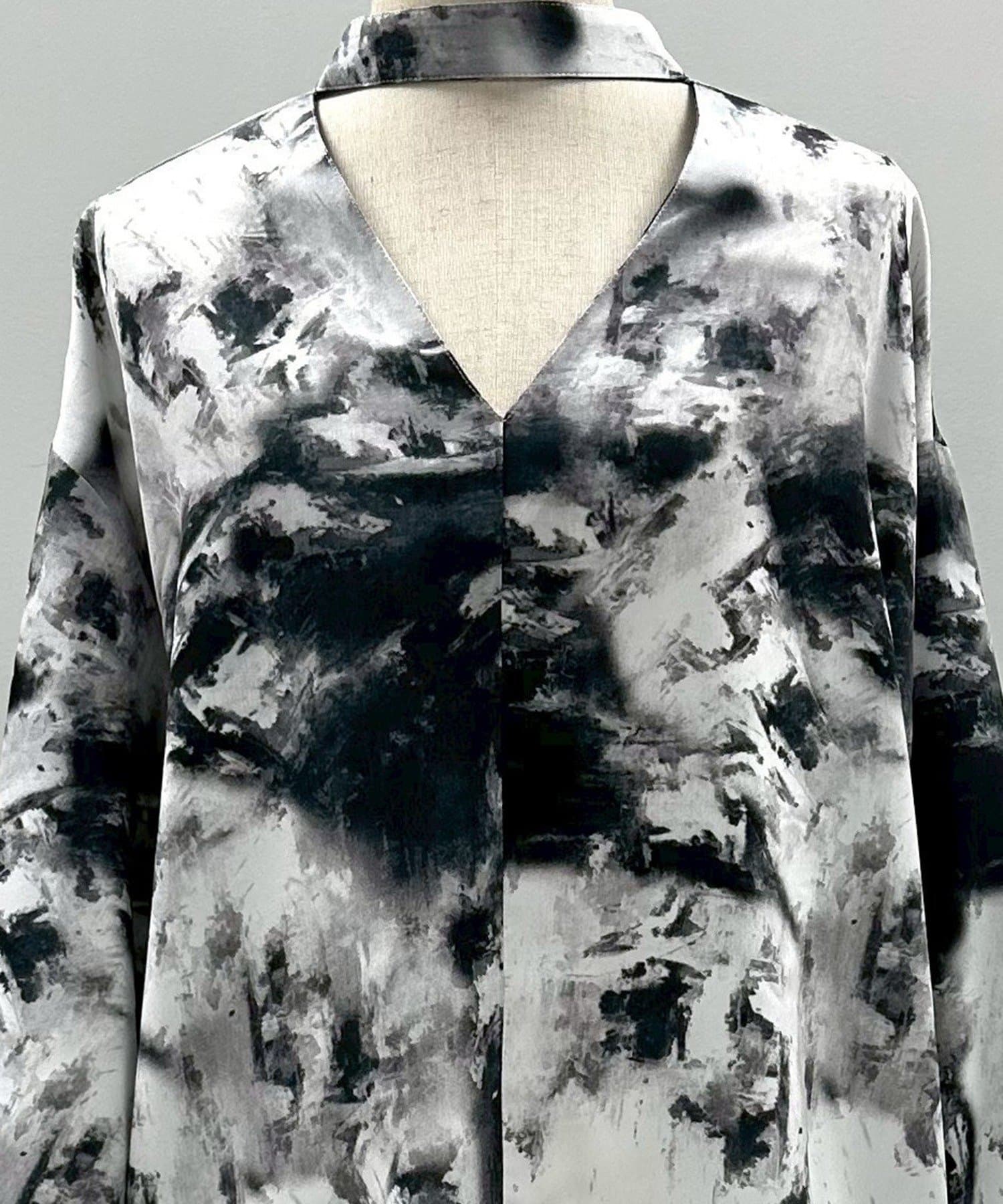 Remind me and forever(リマインドミーアンドフォーエバー) 【Mavie..7】前後2WAYバンドカラーシャツ