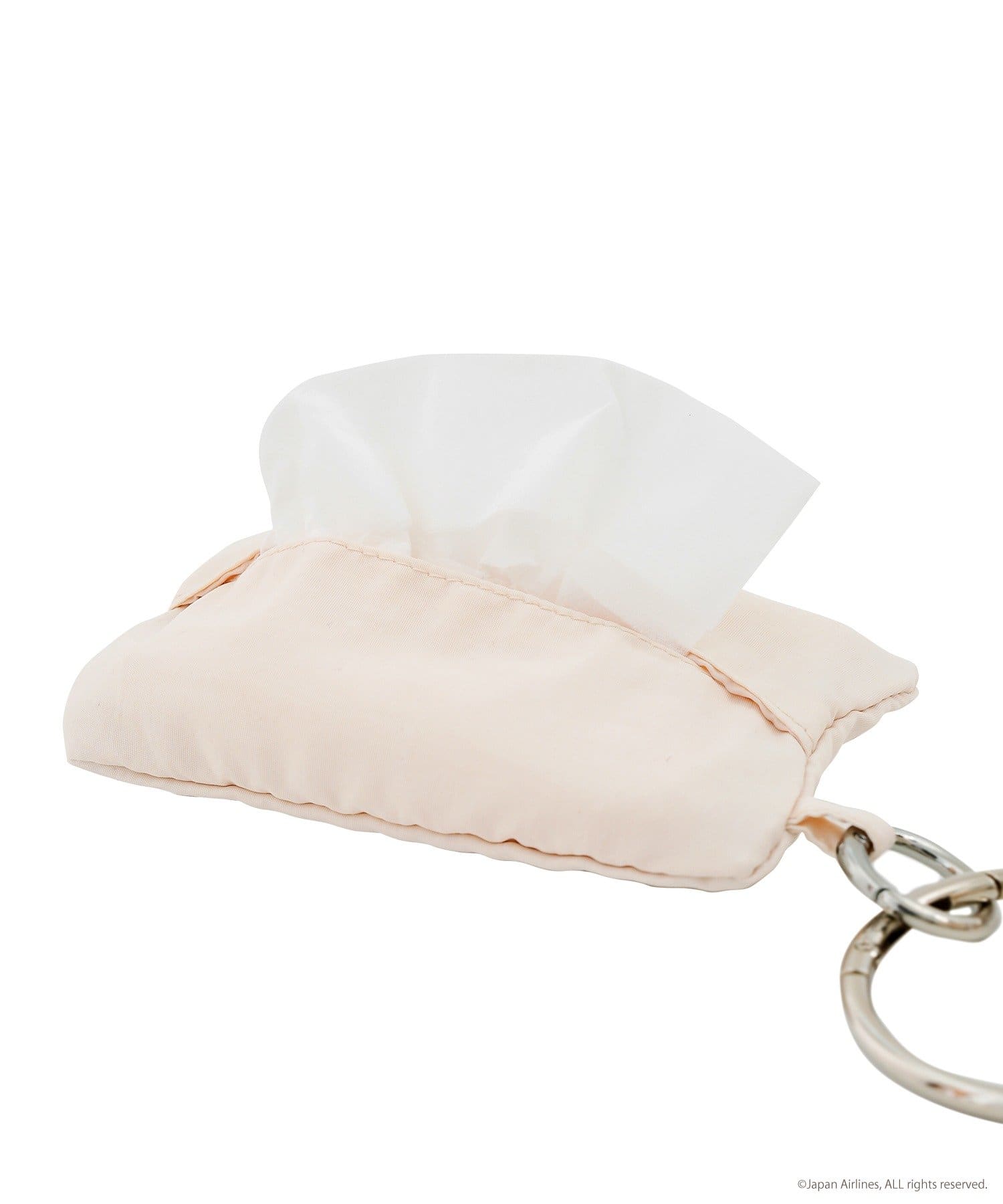 3COINS(スリーコインズ) ポケットティッシュ&マナーロールポーチ／JAPAN AIRLINES