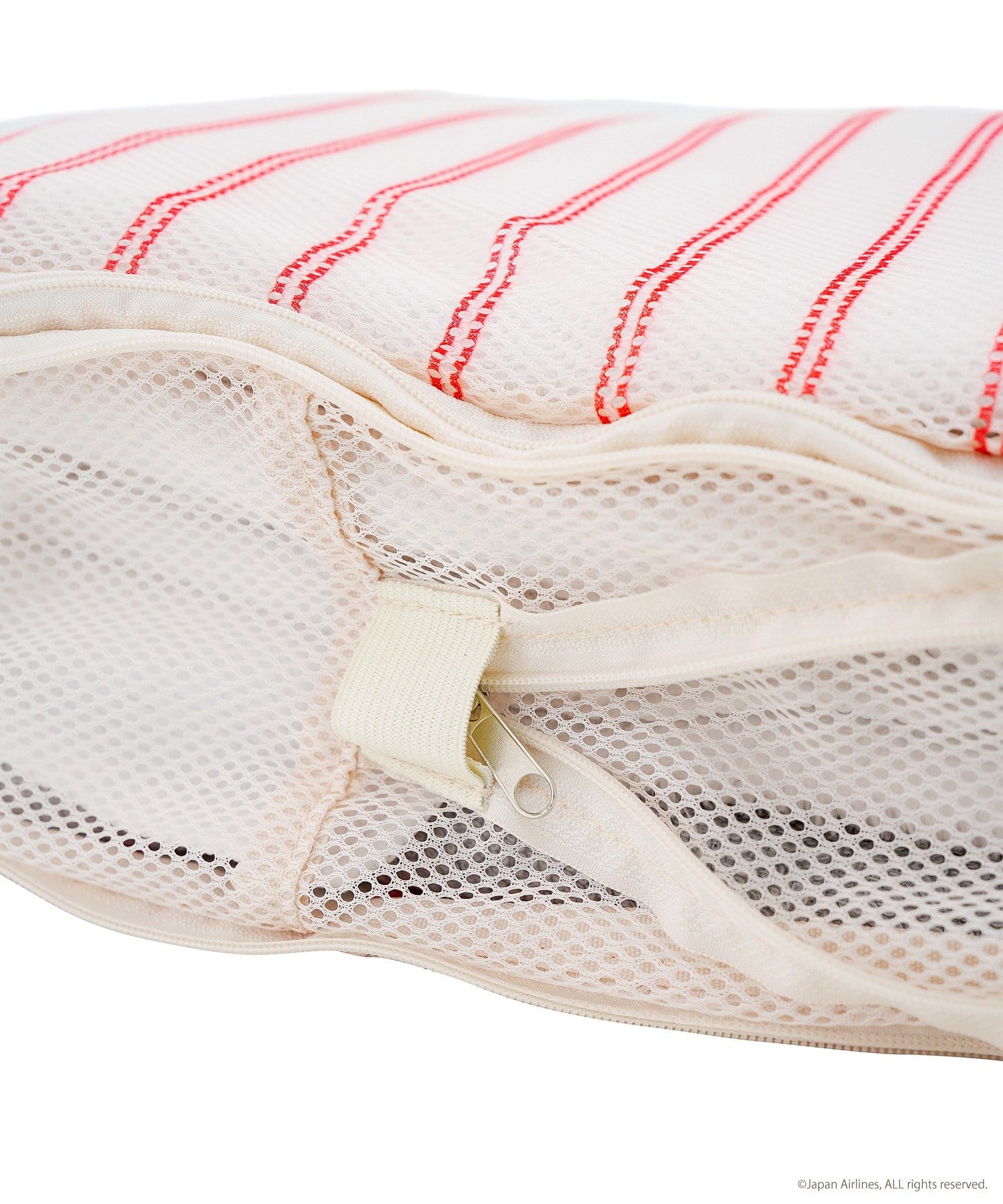 3COINS(スリーコインズ) 洗える収納ポーチ：M／JAPAN AIRLINES