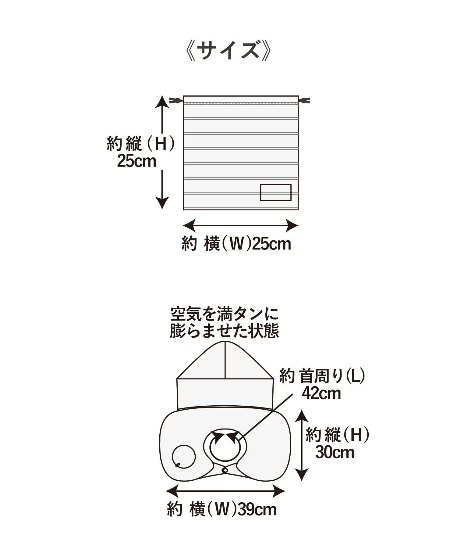 3COINS(スリーコインズ) フードつきネックピロー／JAPAN AIRLINES