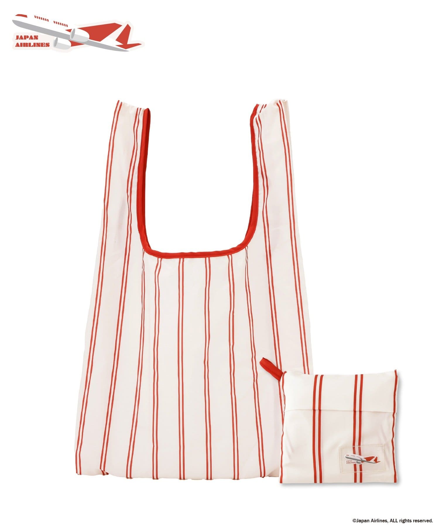 3COINS(スリーコインズ) エコバッグ／JAPAN AIRLINES