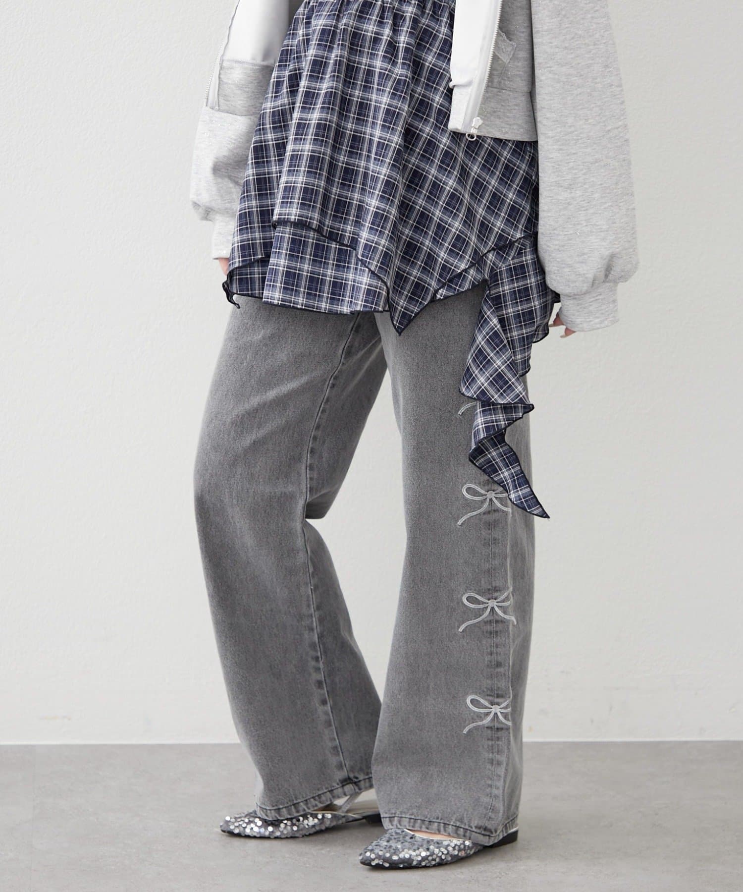 Remind me and forever(リマインドミーアンドフォーエバー) NICEなアソートストレートデニム