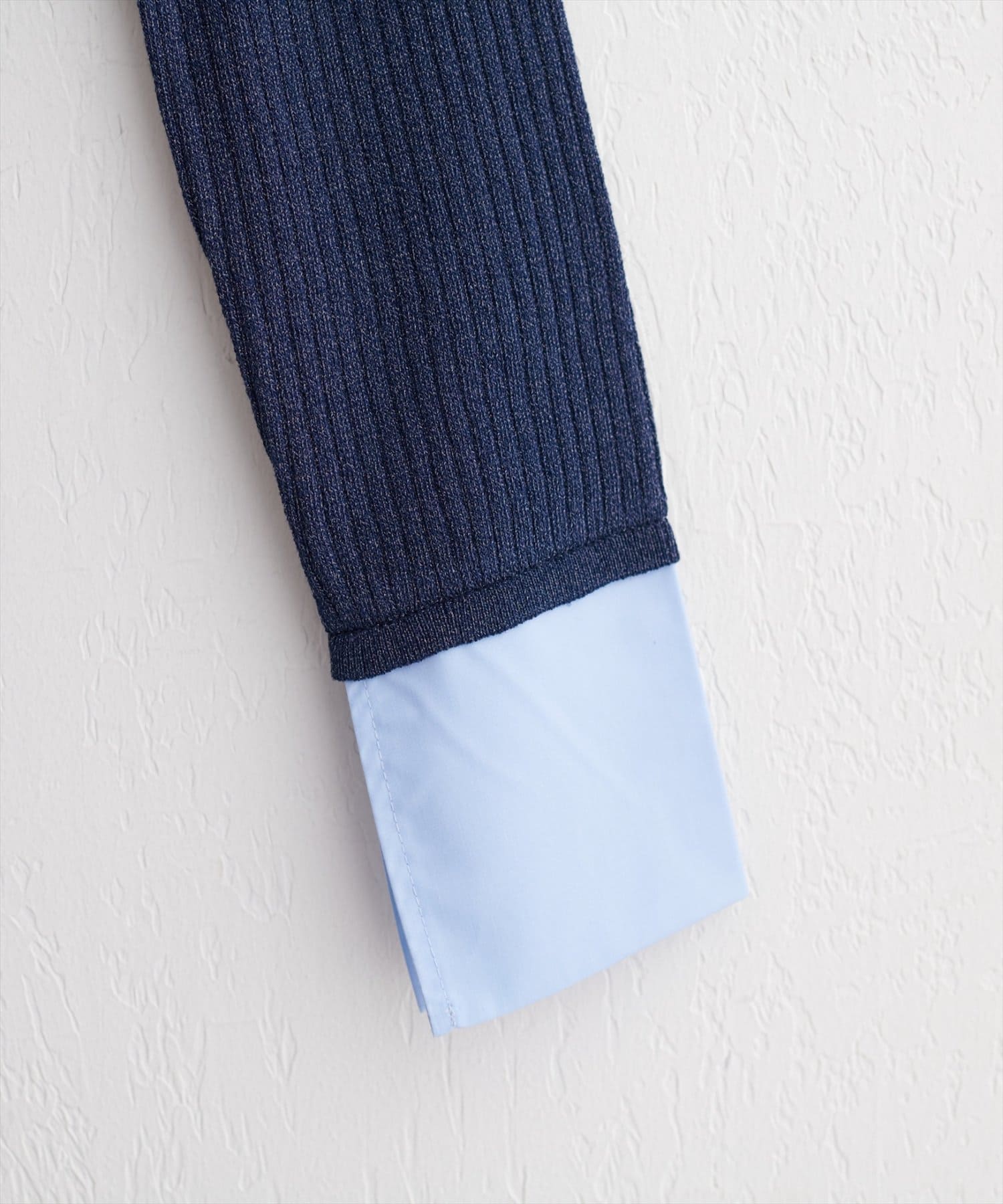 natural couture(ナチュラルクチュール) リボンタイラメニット