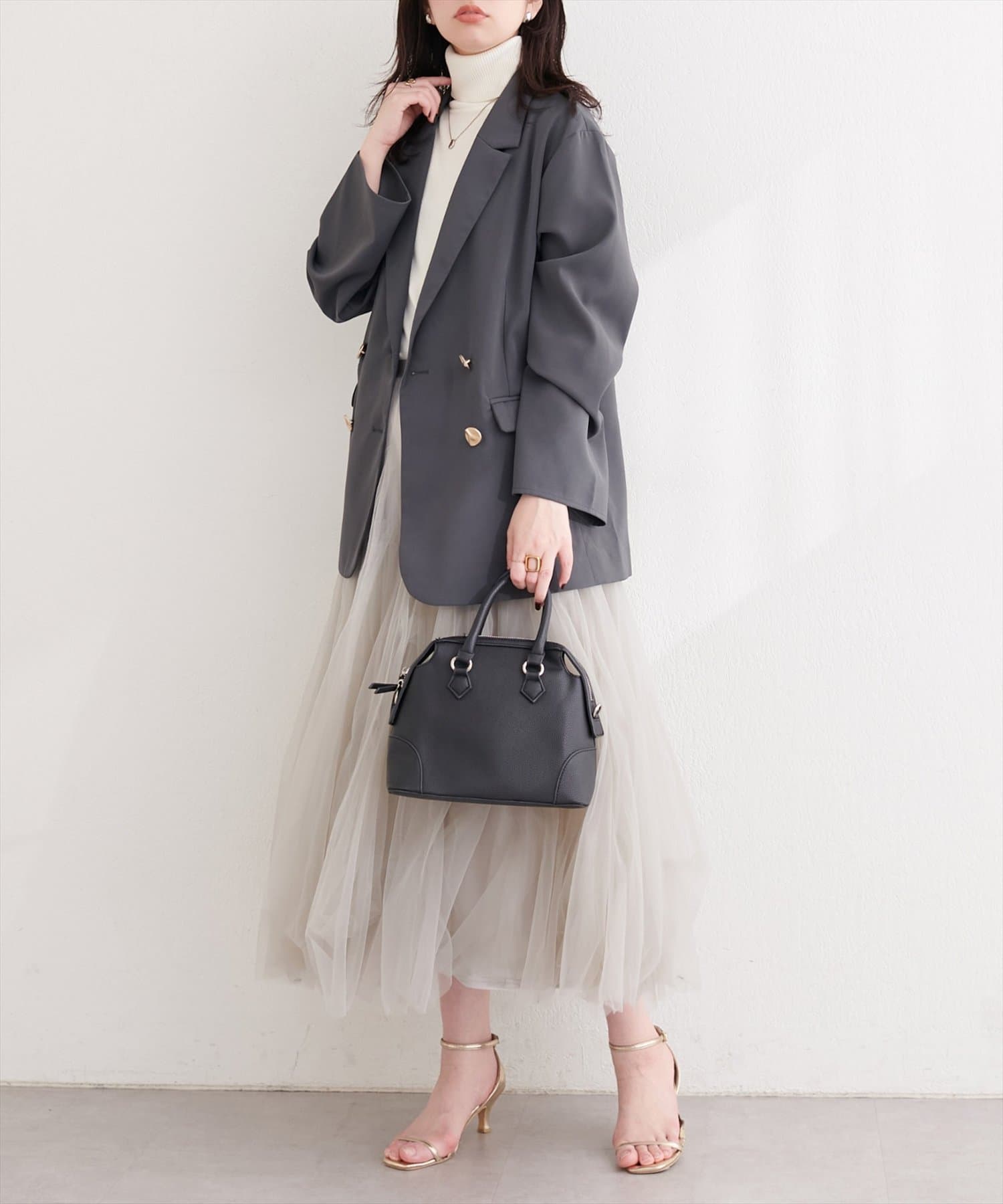 natural couture(ナチュラルクチュール) 〈osono〉テーラードジャケット