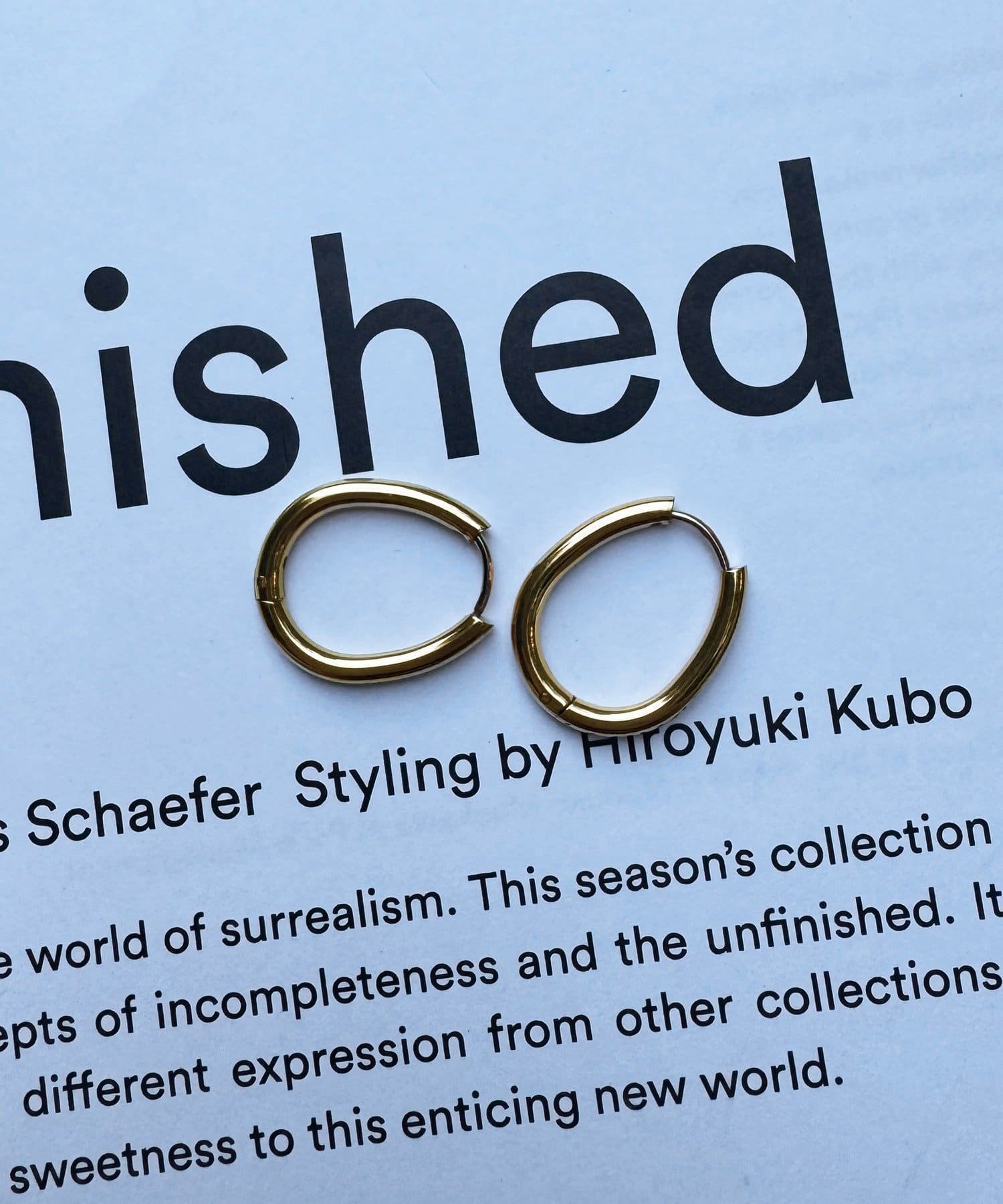 Lattice(ラティス) ＜ステンレス＞オーバルワンタッチピアス